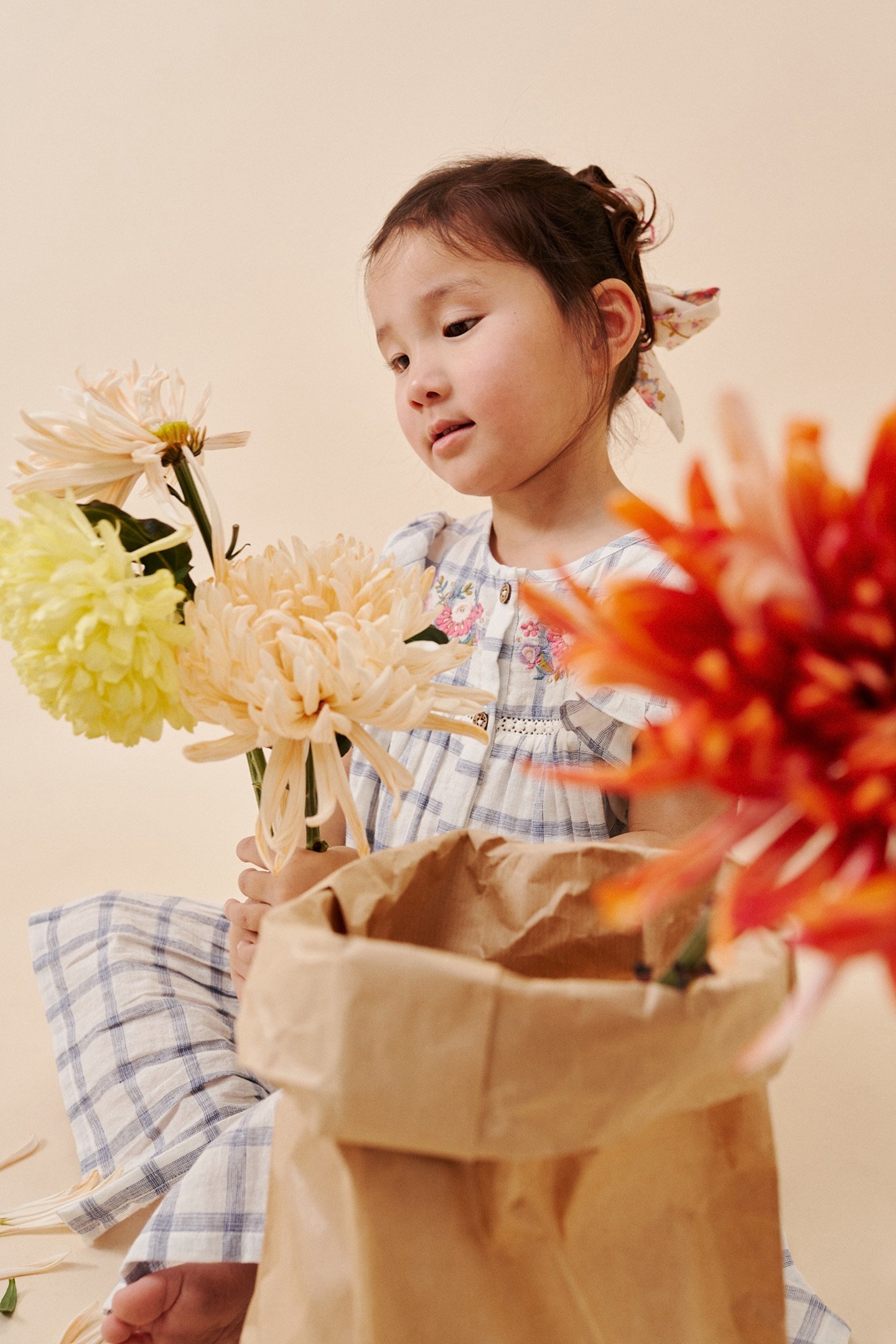 DRESS CARLINA BLUE RIVER CHECKS 3