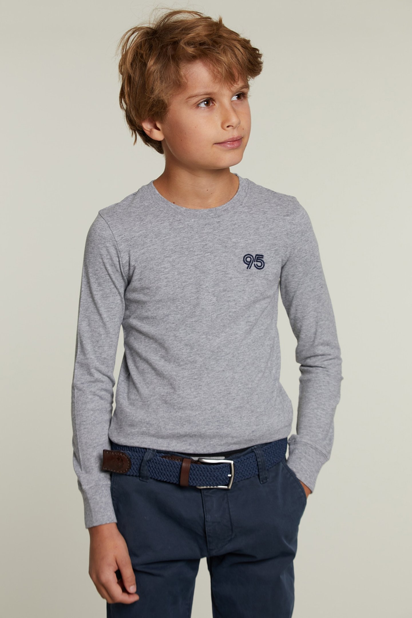 SLIM FIT COTTON T-SHIRT PINGUIN MIX 1