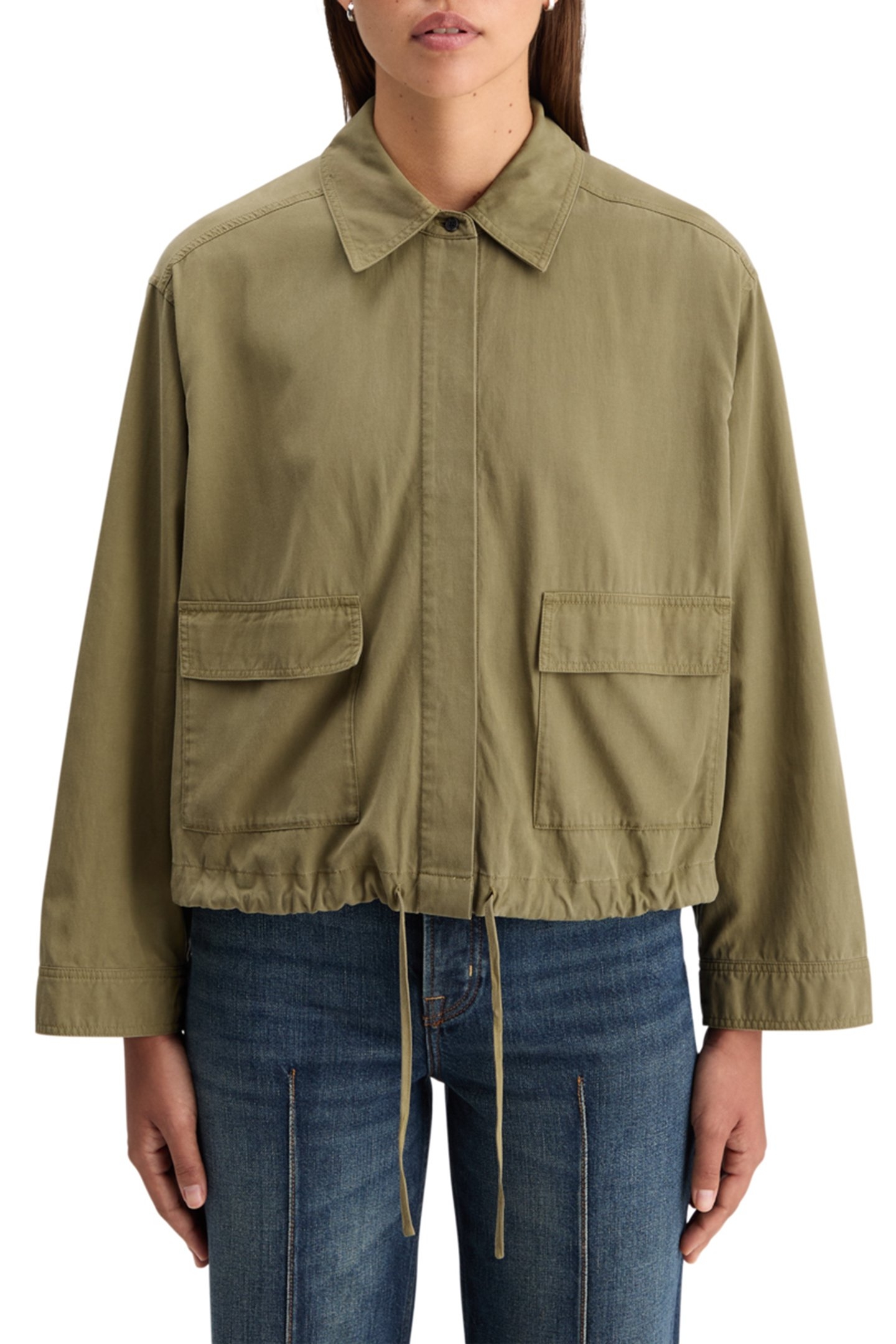 WASHED SHIRT WASHED MILITARY 1