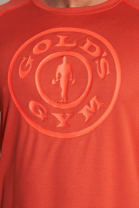 KURT - MEN'S LOOSE-FIT TRAINING T-SHIRT ORANGE 3