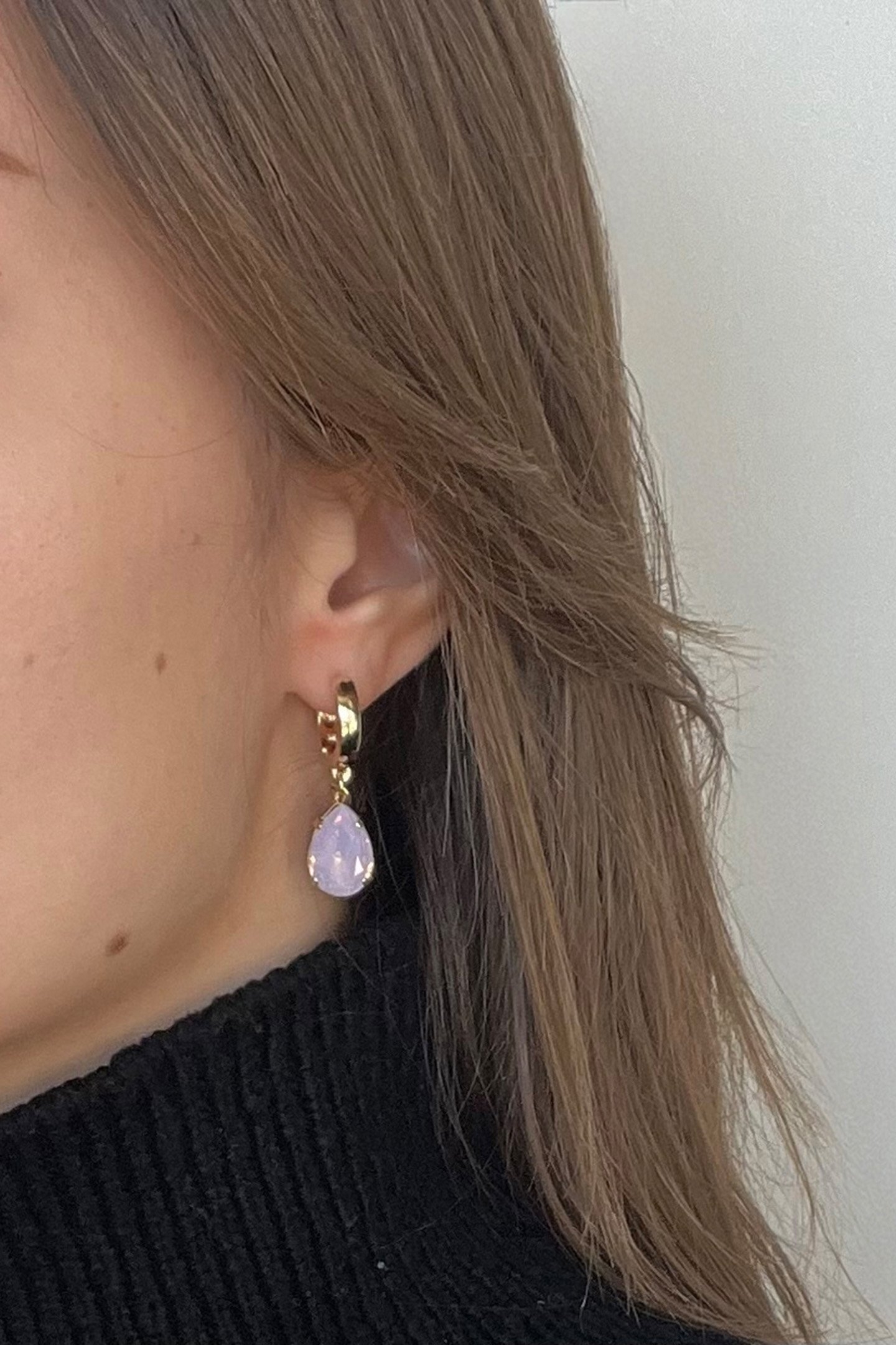 ROSEWATER OPAL DROP EARRINGS 2