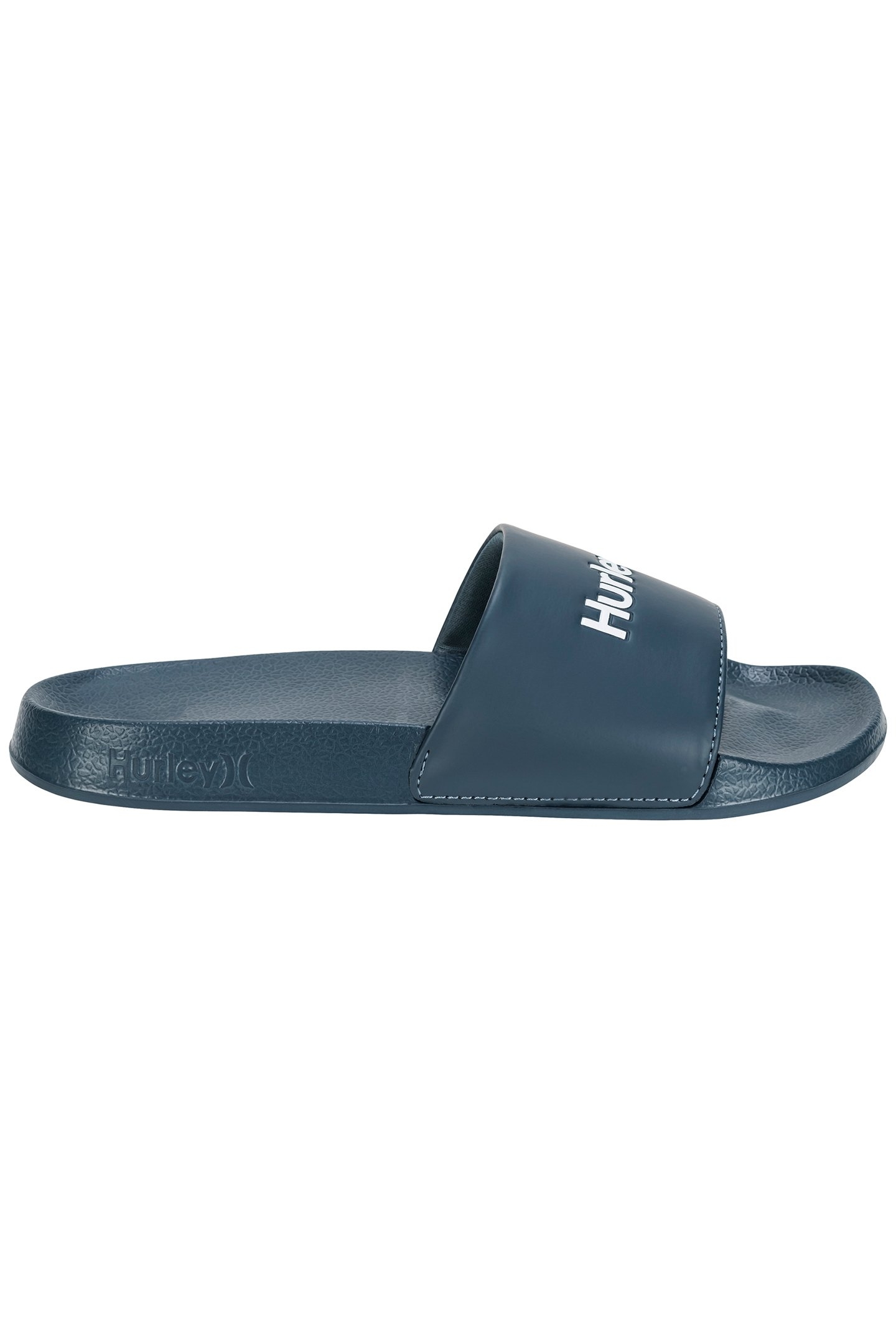 1PK MENS WORDMARK SLIDE NAVY 1