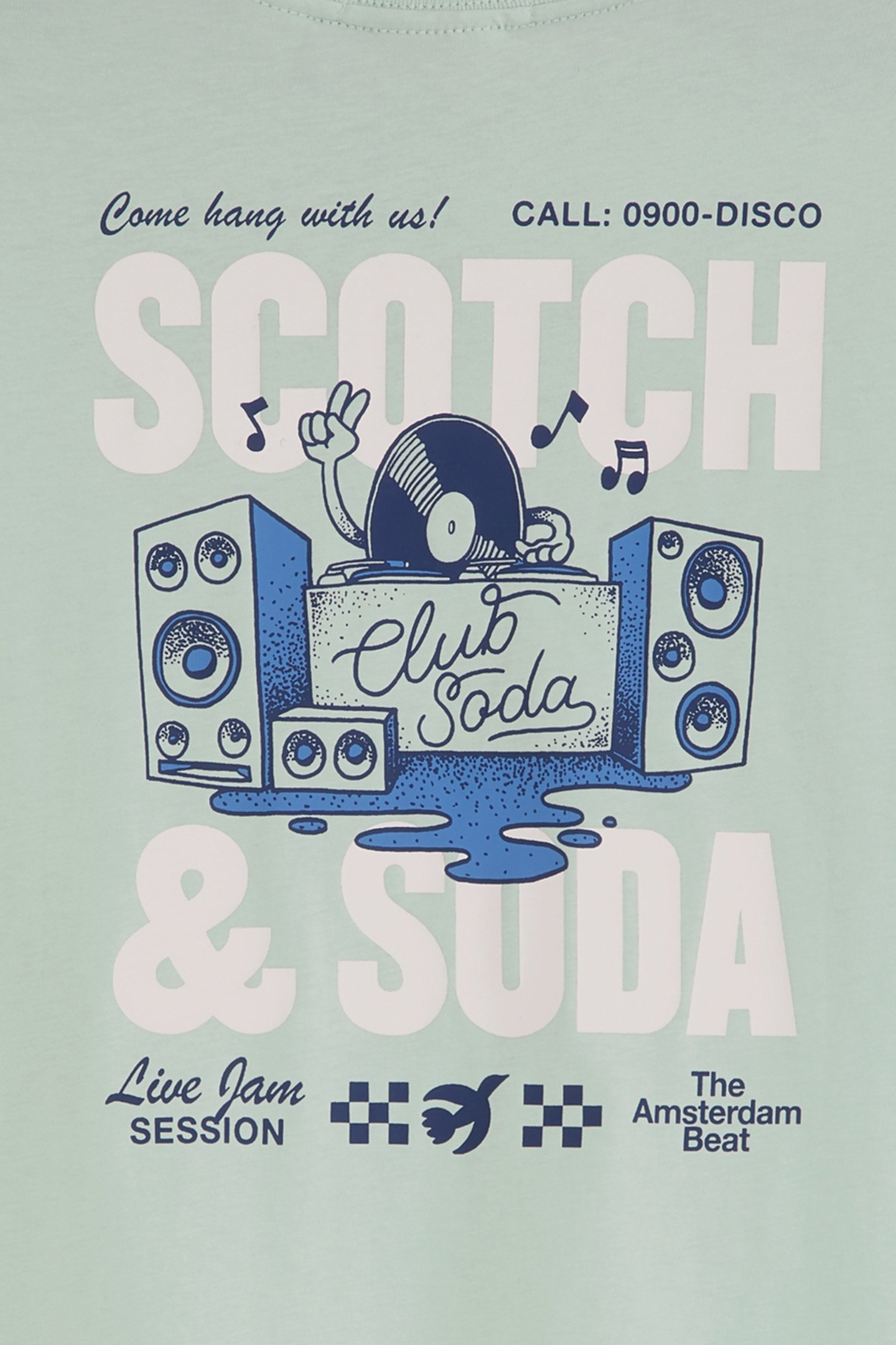 BOYS GRAPHIC T-SHIRT LIGHT PASTEL GREEN 4