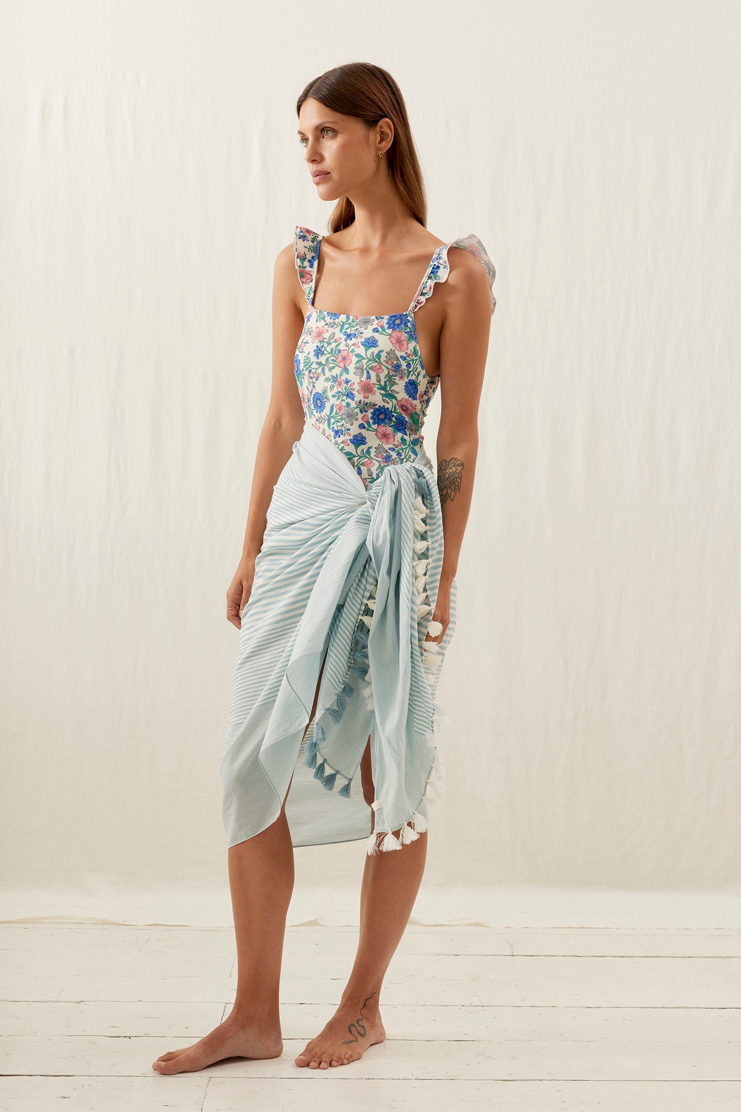 BATHING SUIT GOA BLUE SUMMER MEADOW 4