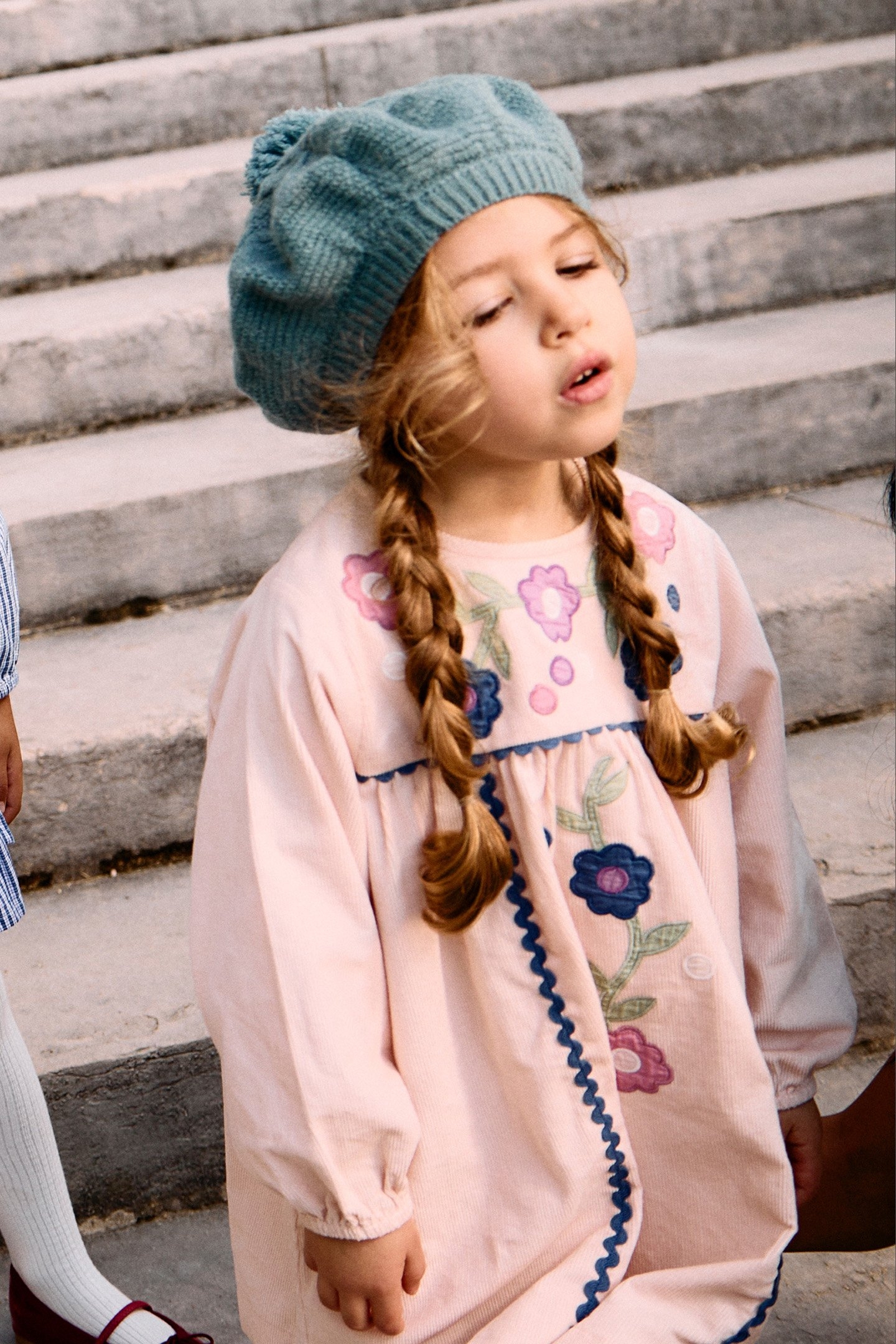 BEANIE OPHELIA STONE BLUE 3