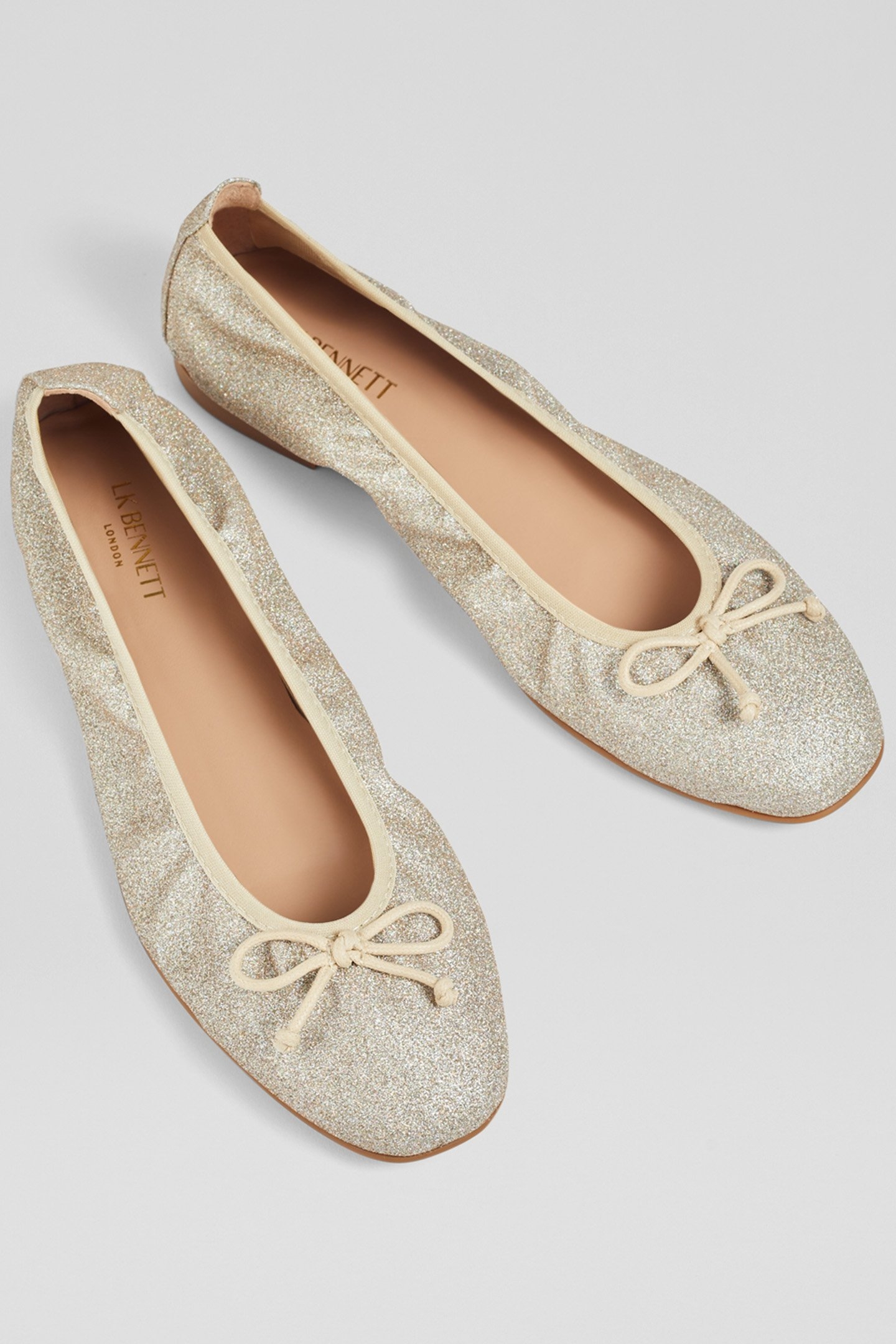 FL TRILLY BALLERINA FLAT GOLD 3
