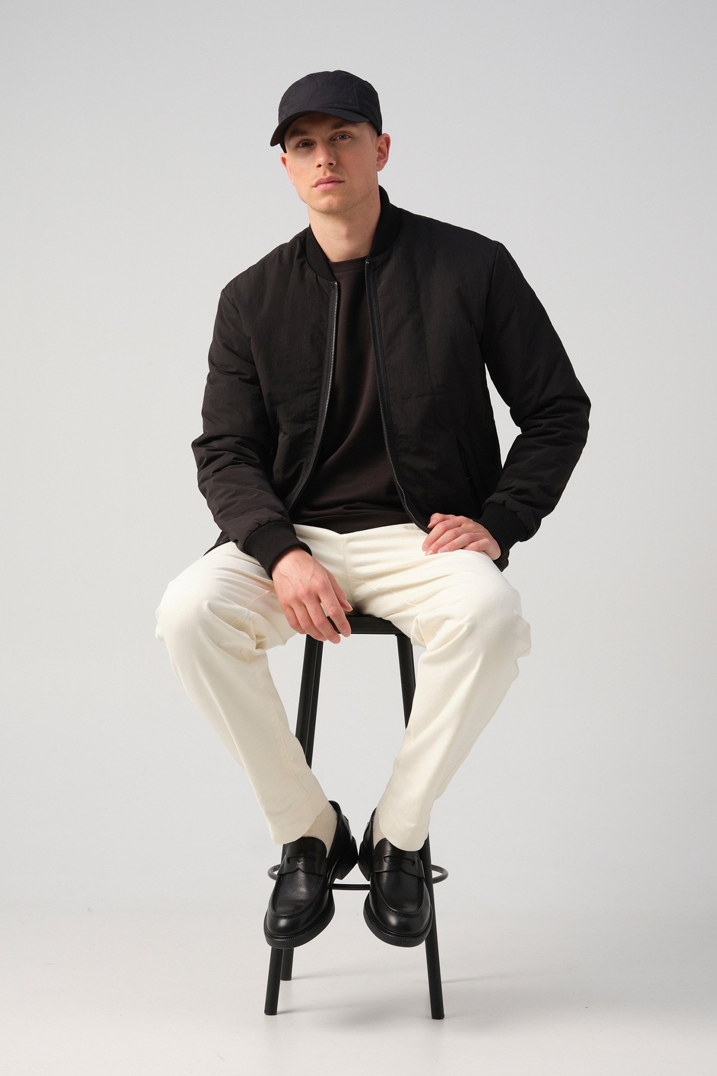 RICKON GEWATTEERDE JAS BLACK 3