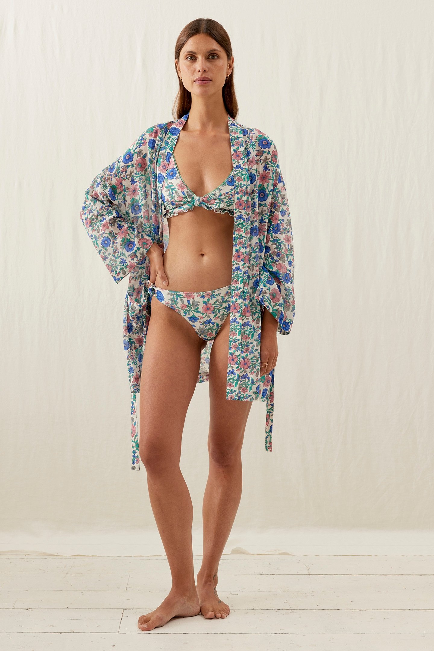 BIKINI TOP OHAU BLUE SUMMER MEADOW 4