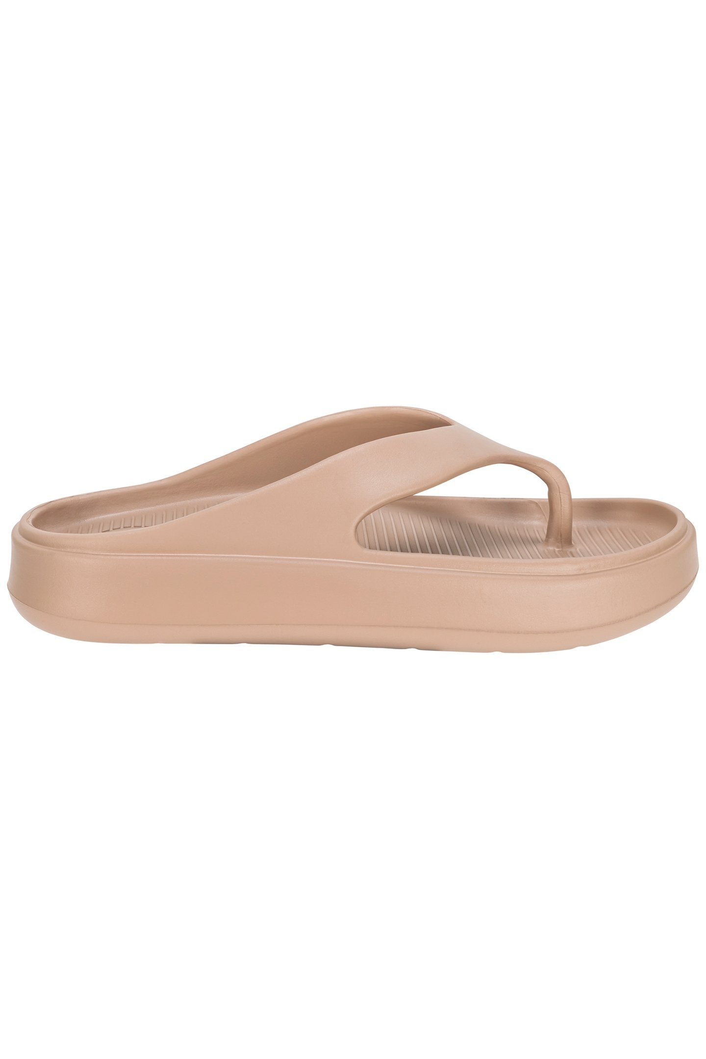 1PK MENS INJECTION FLIP FLOP LIGHT BEIGE 1