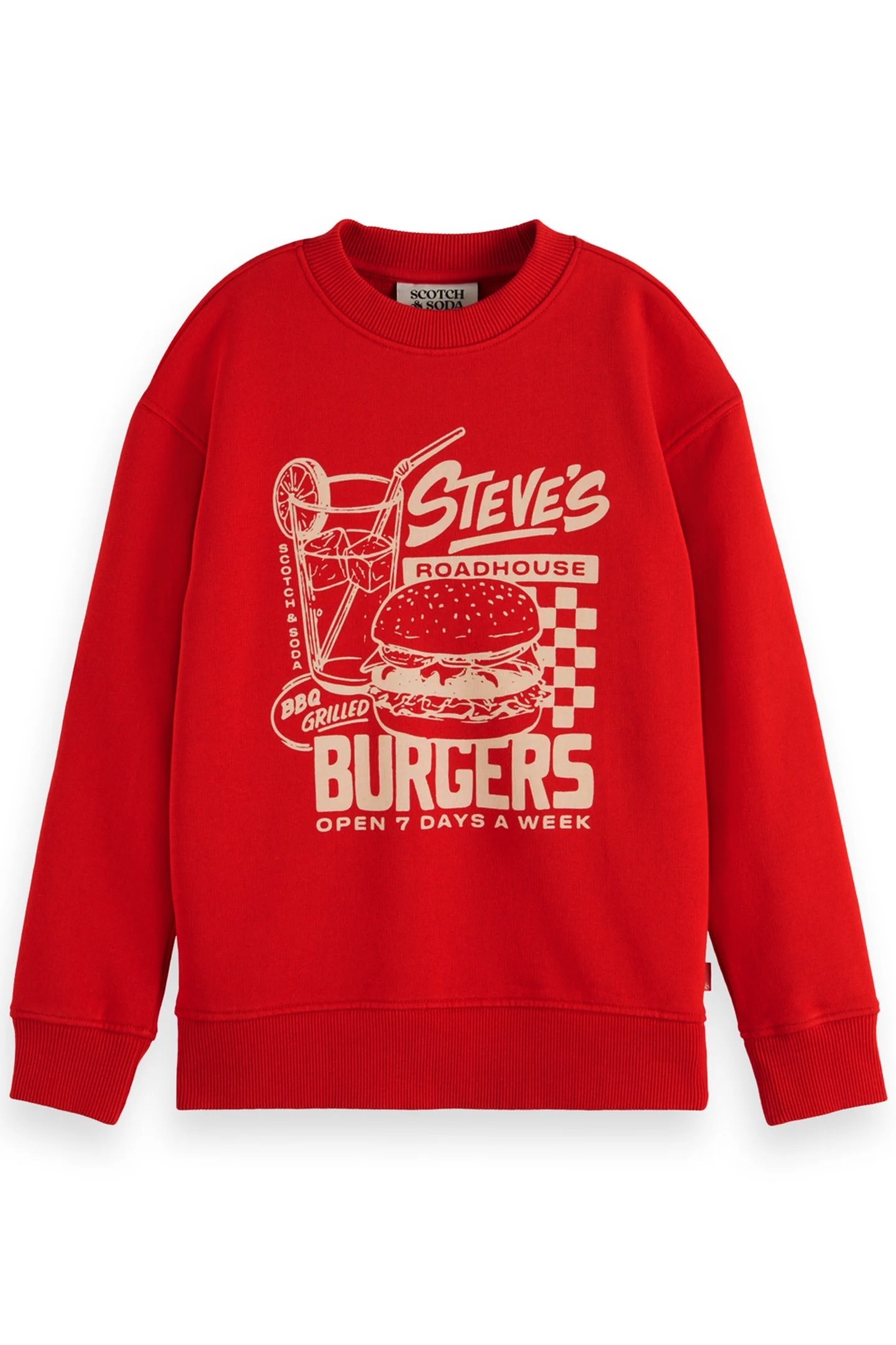BOY REGULAR-FIT ARTWORK CREWNECK LOVE LETTER 1