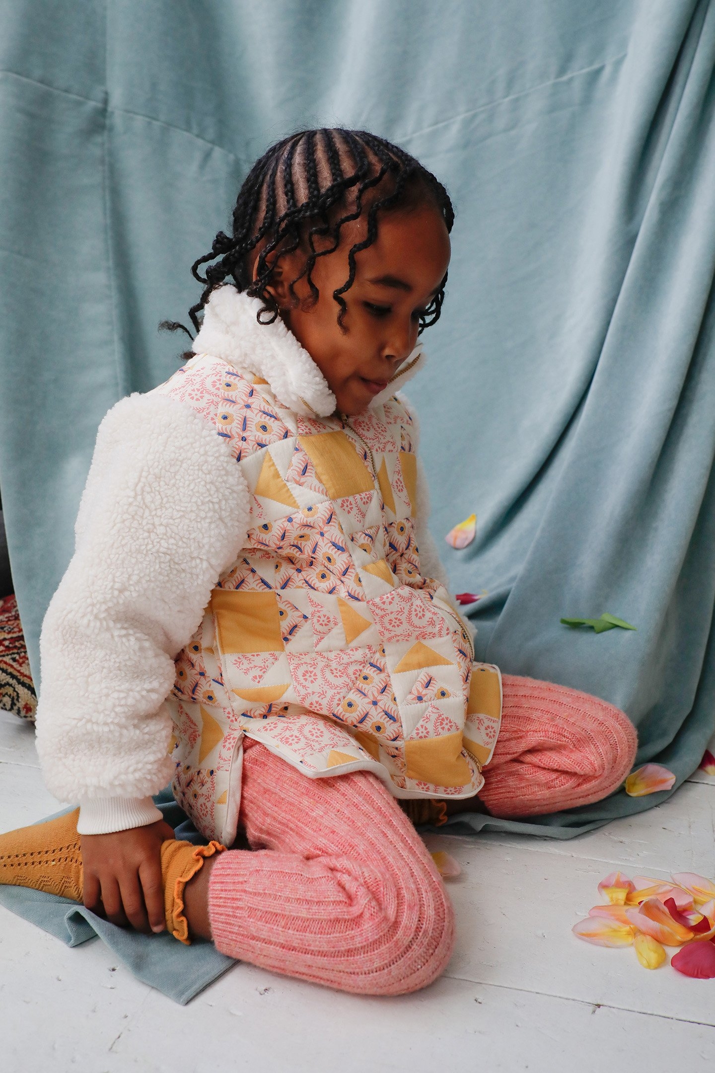 JACKET ROSA CREAM PATCHWORK 4