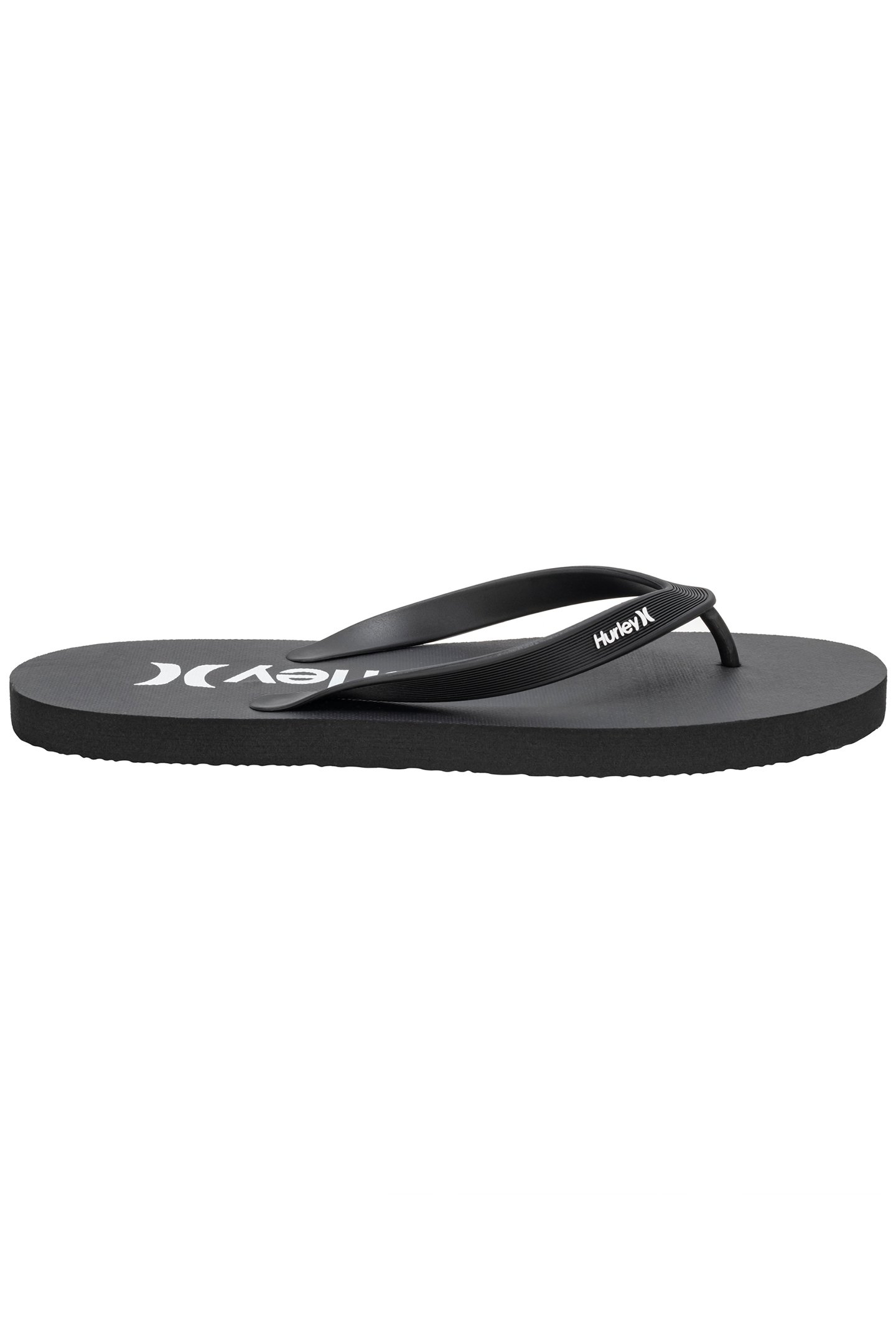 1PK MENS PRINTED FLIP FLOP BLACK / WHITE 1