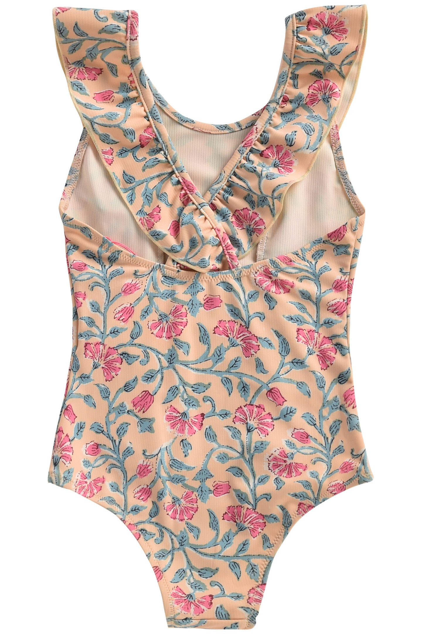 BATHING SUIT MOSILLOS SUNSET FLOWERS 2