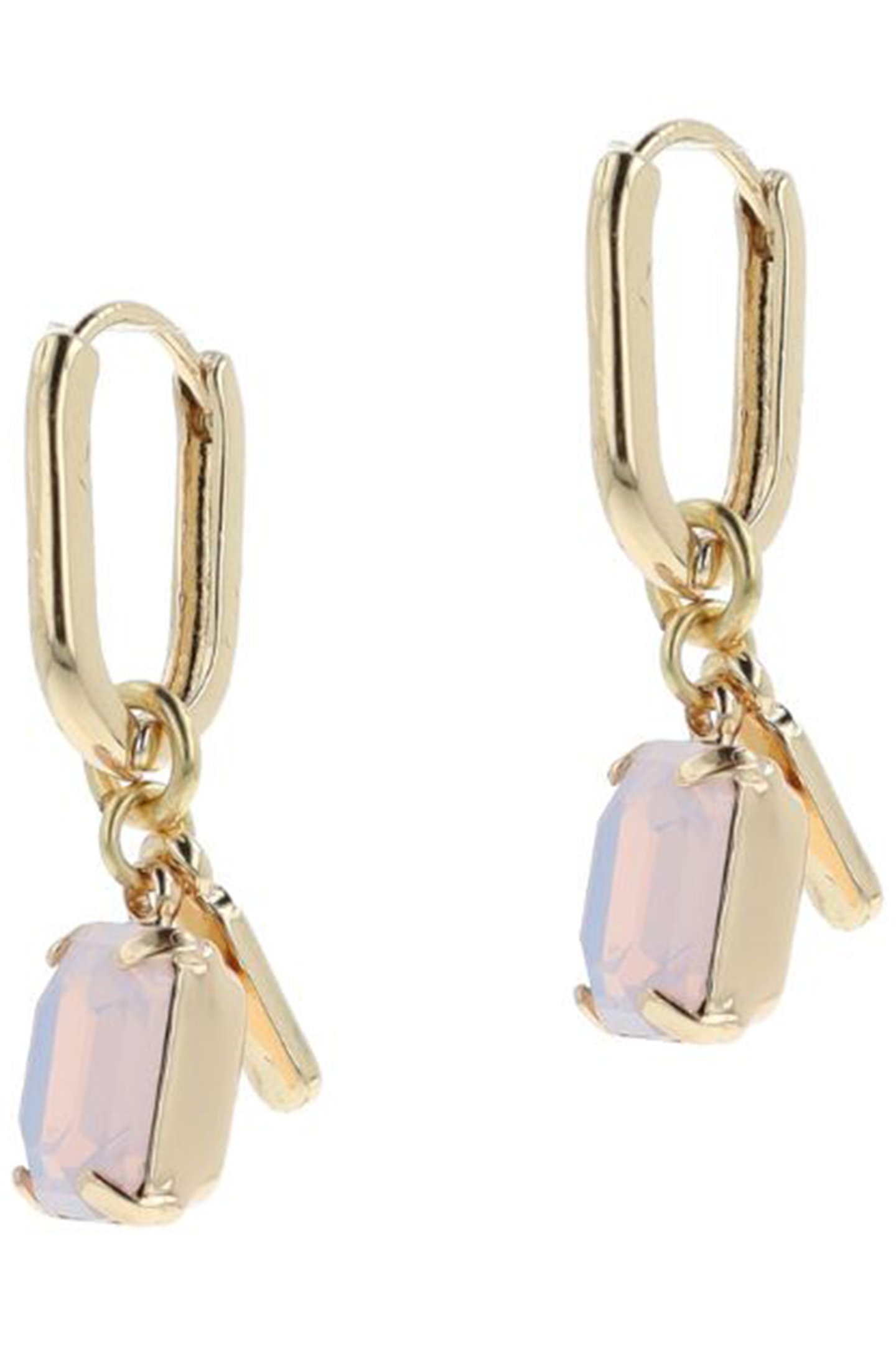SHACKLE HOOPS ROSEWATER OPAL 3