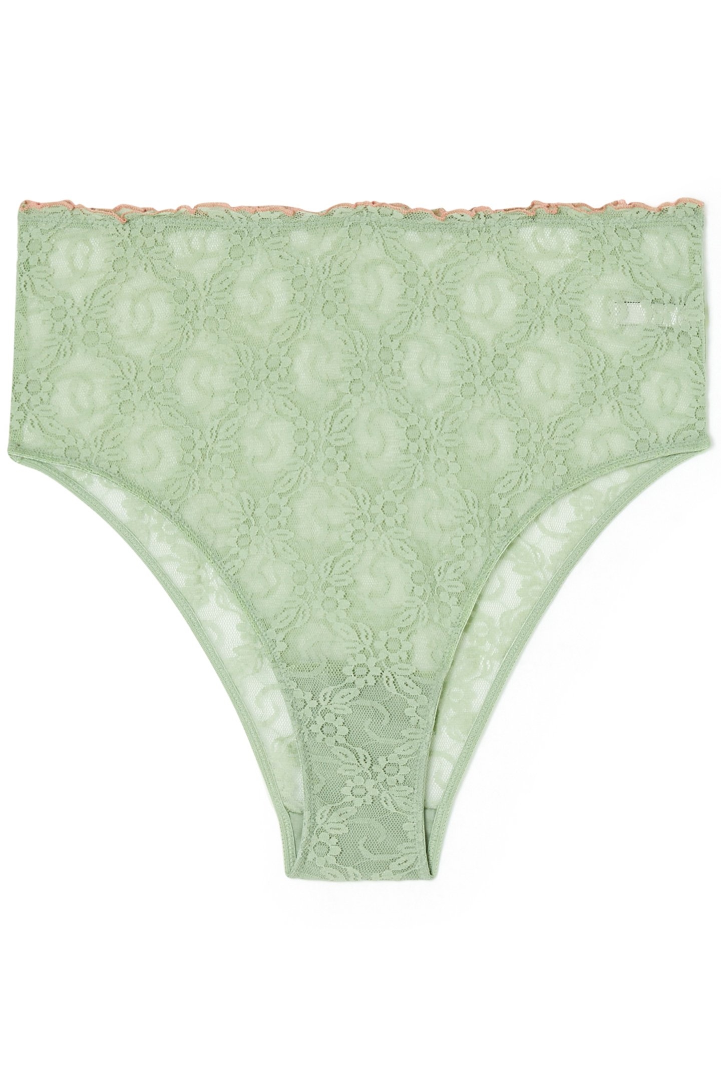 HIGH WAIST PANTIES RINA OLIVE 1