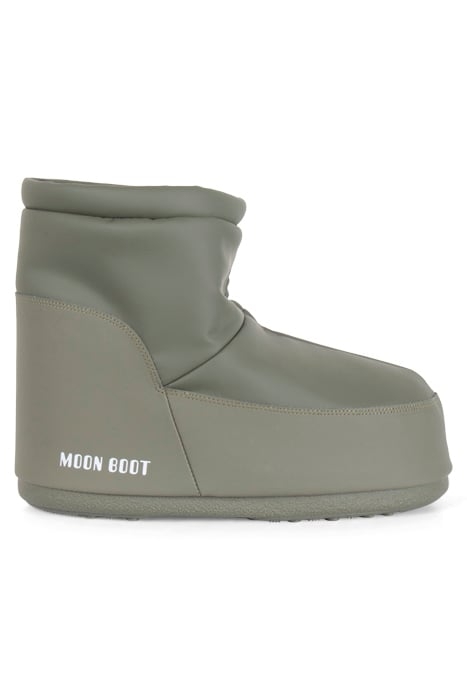 MOON BOOT – MB ICON LOW NOLACE RUBBER GREEN 1
