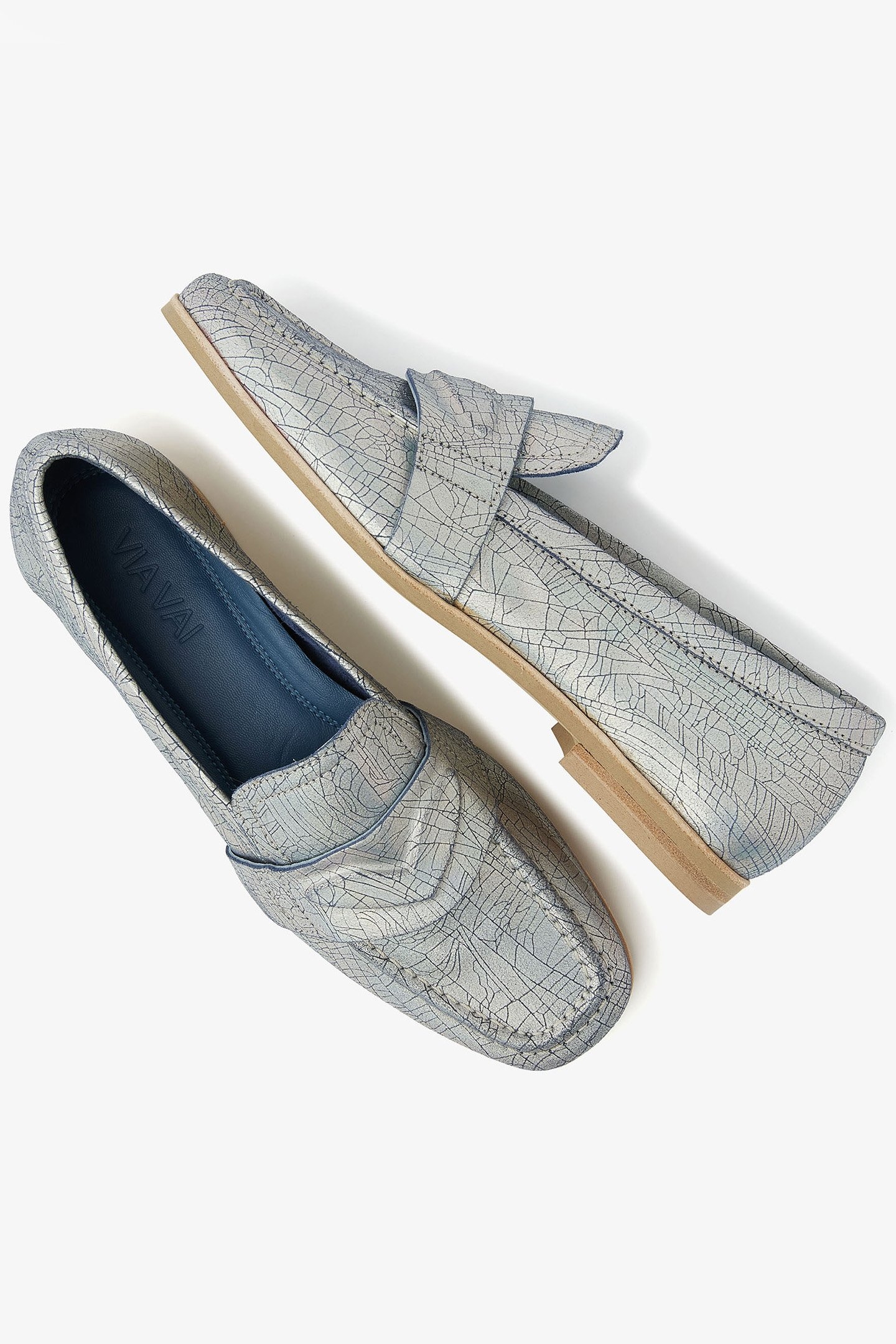 CHIARA RAY METALIC BLAUW 5