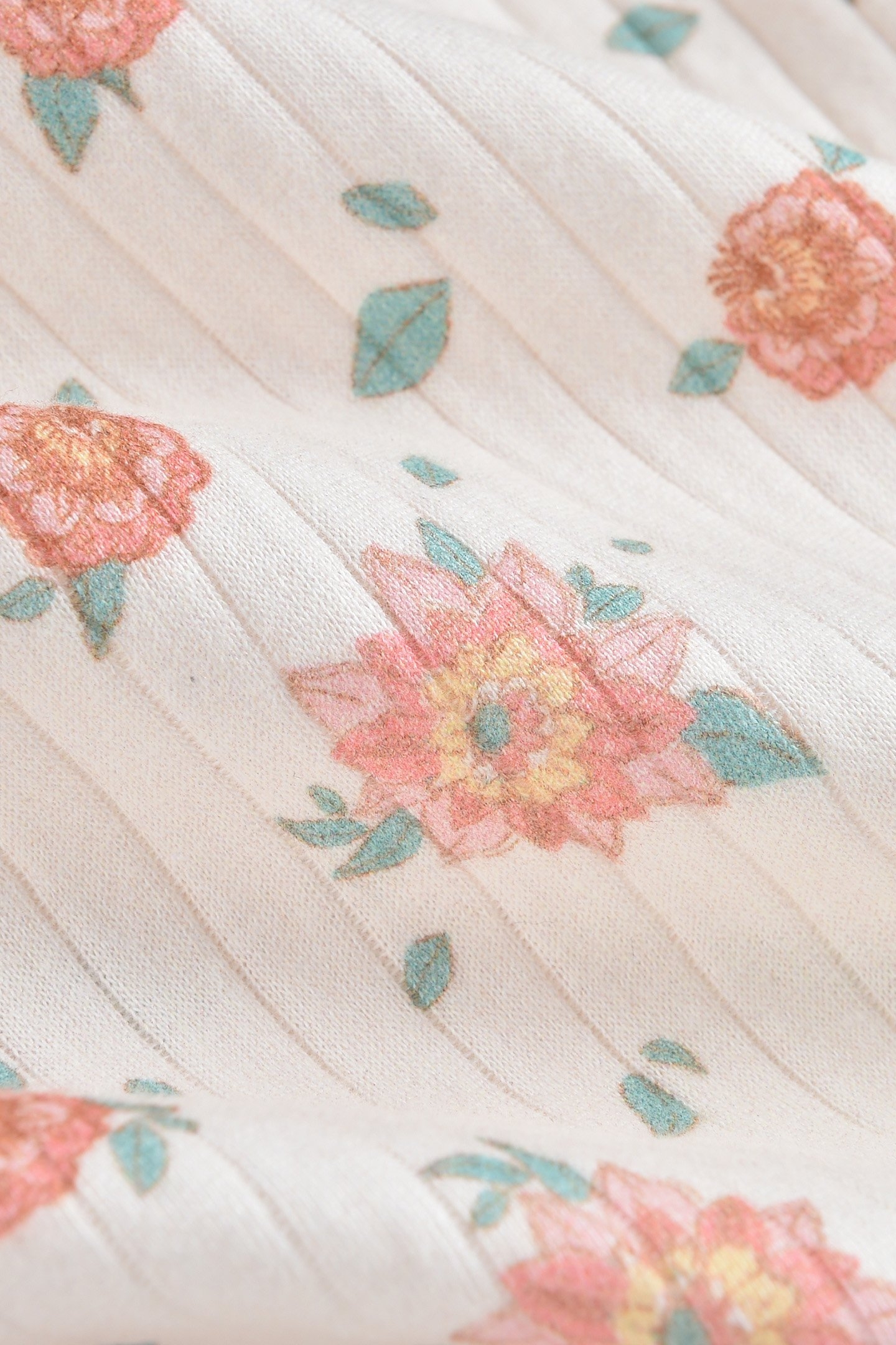 DRESS AMITA OFF WHITE FLOWERS 8