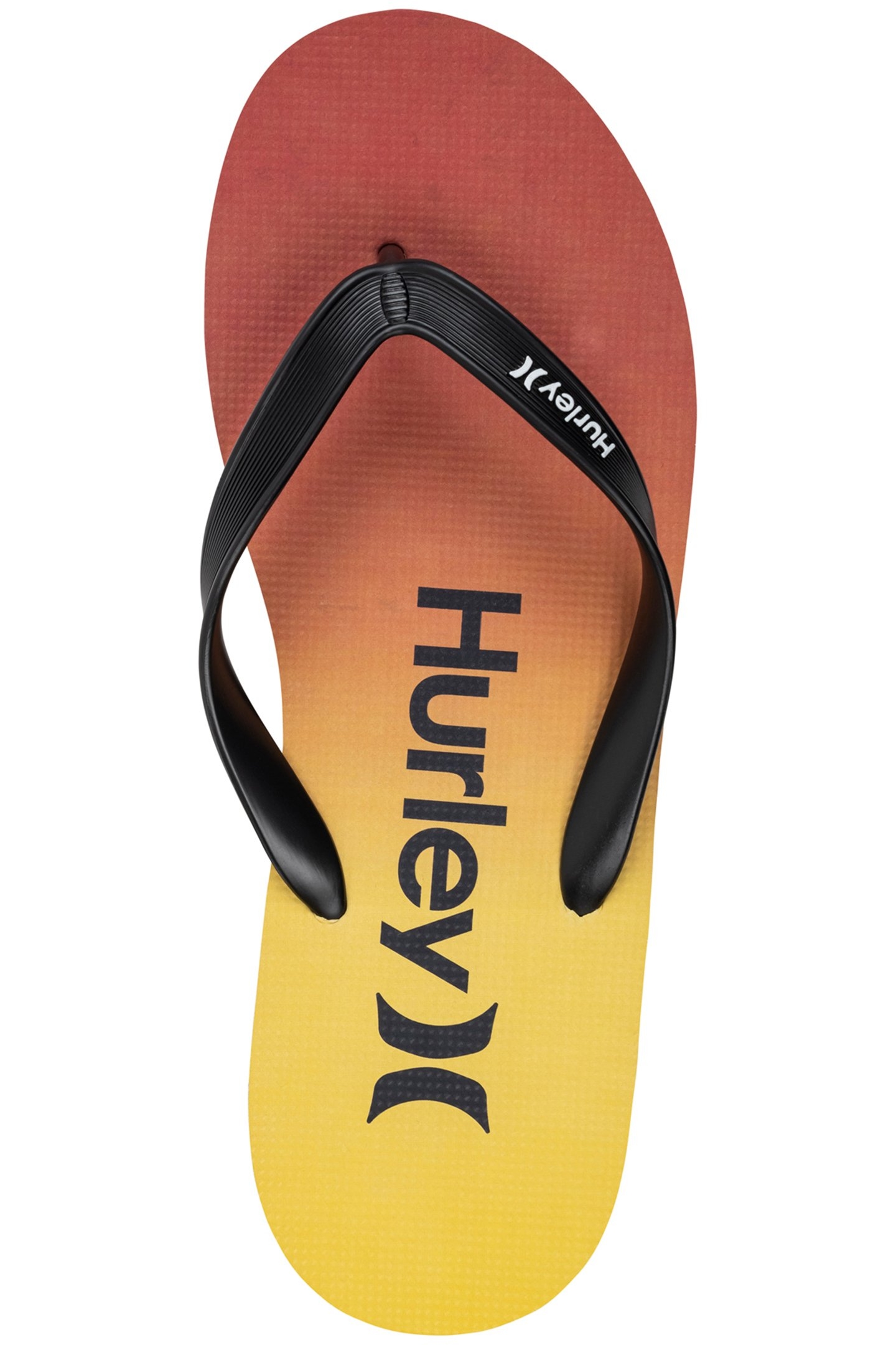 1PK MENS PRINTED FLIP FLOP BRIGHT RED 3