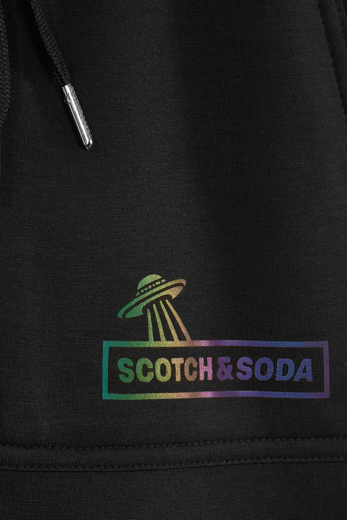 BOYS DOUBLE KNIT SHORT BLACK GREY 4