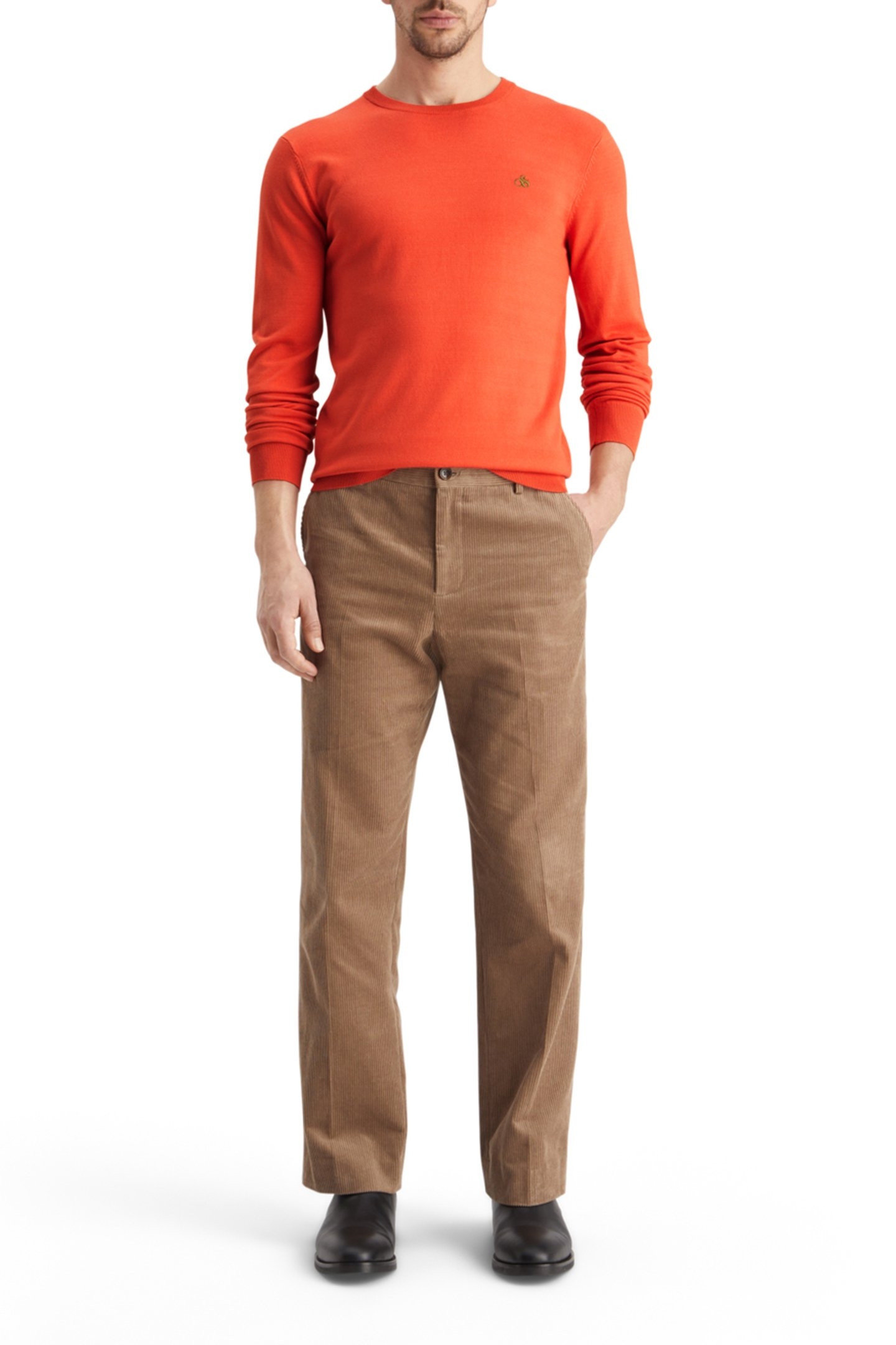 ESSENTIAL PULLOVER CREWNECK NEGRONI 3