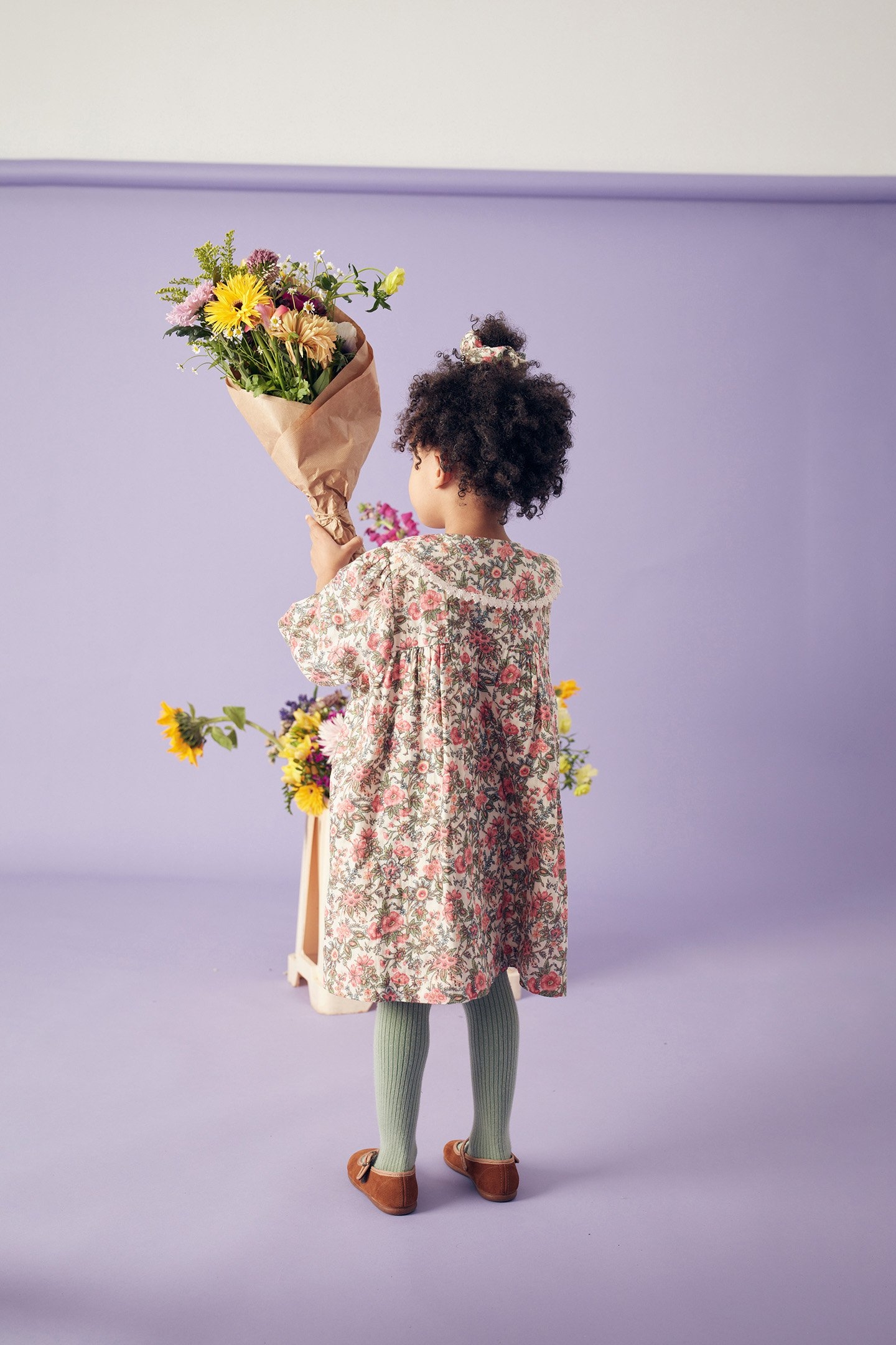 DRESS MARLOTTA IVORY ENCH FIELDS 2