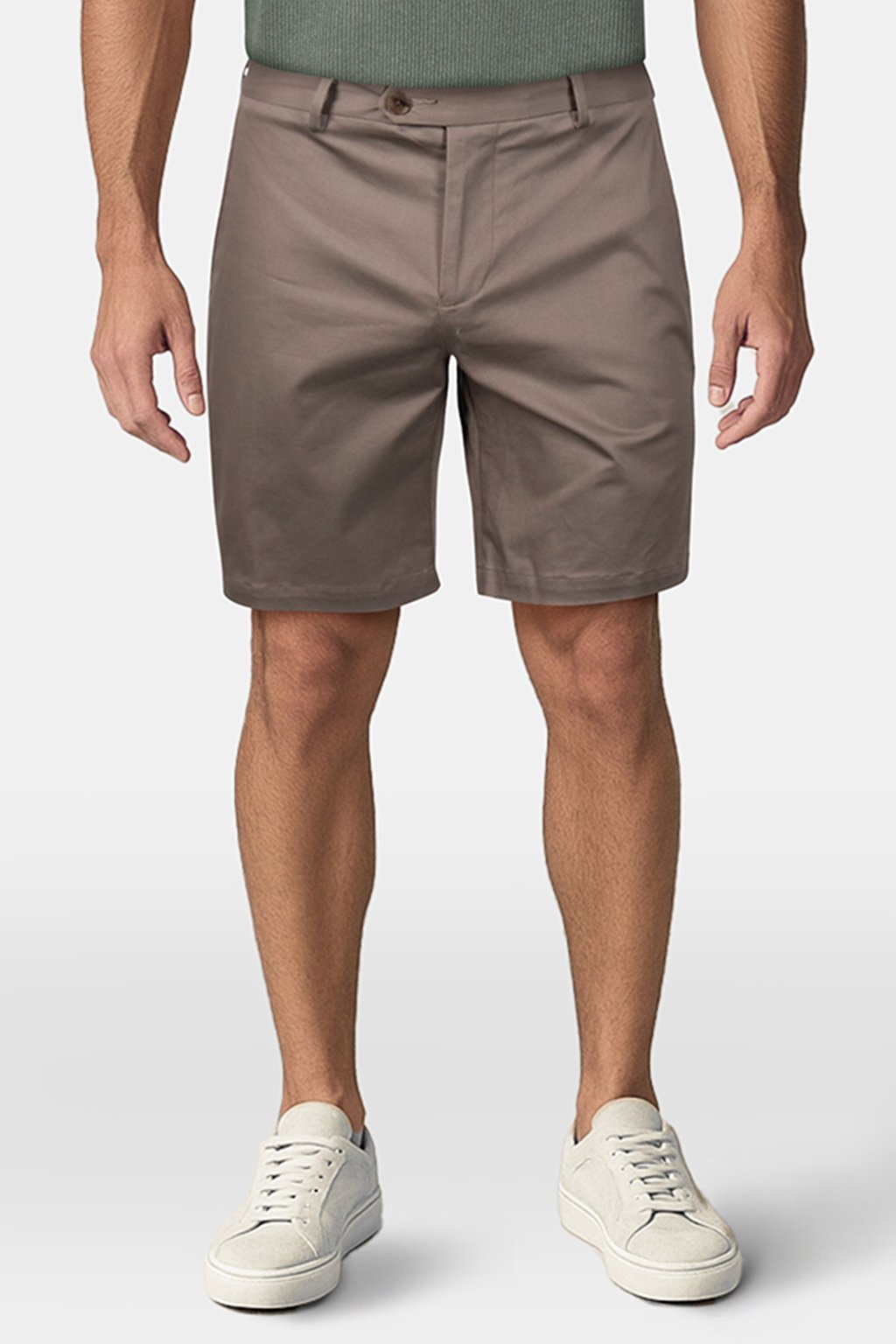 HAMPTON COTTON CHINO SHORTS TAUPE - OUTLET PRICE 1