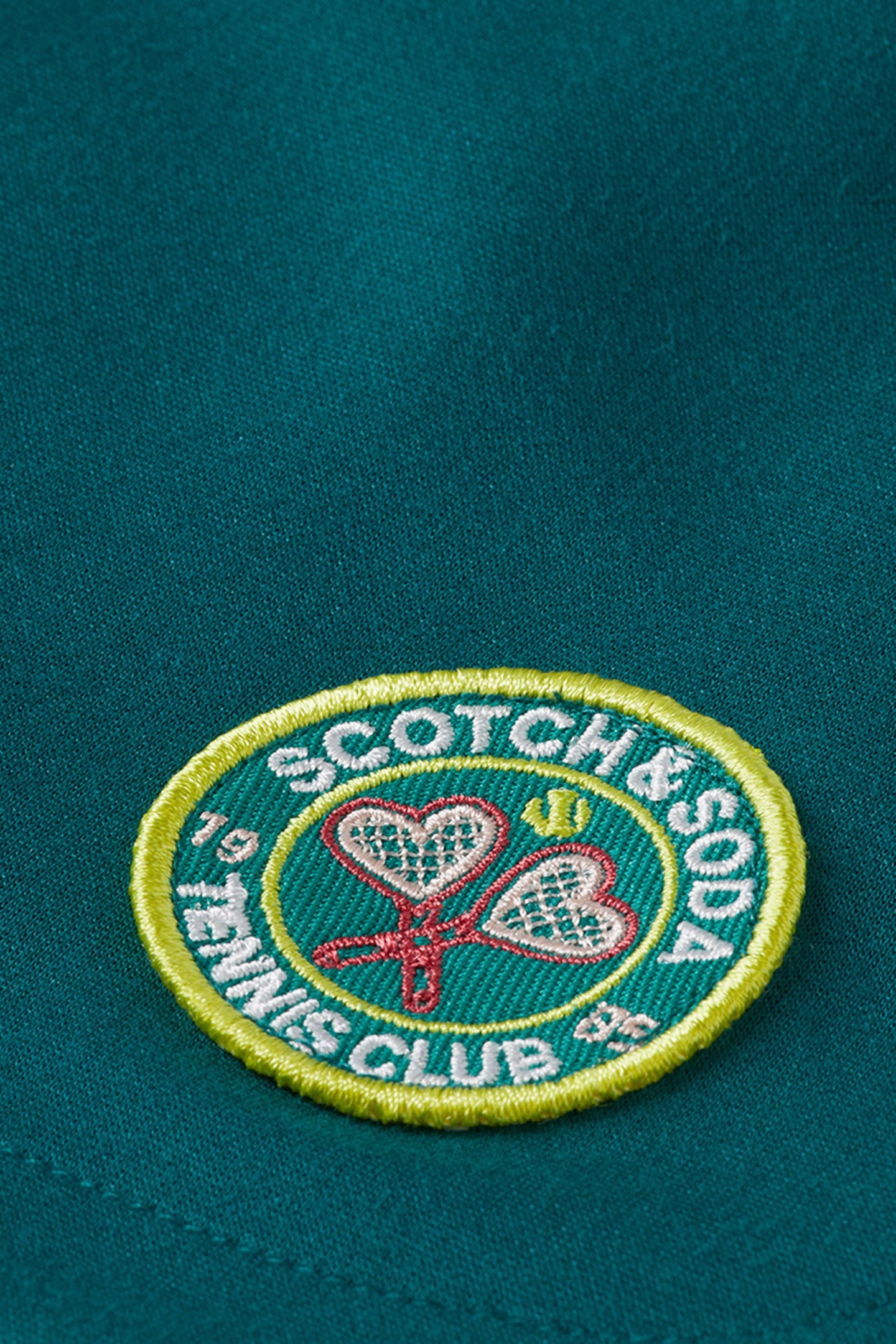 S&S GIRLS TENNIS GROUP DOUBLE KNIT SHORT MIDNIGHT TURQ 3