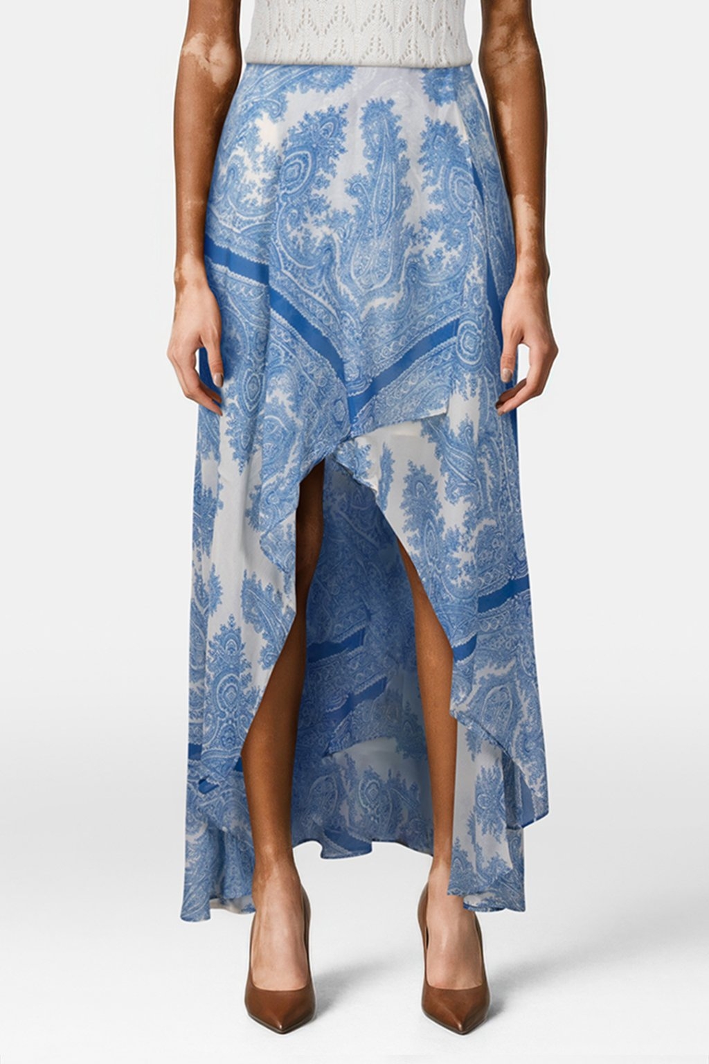 SLVINA RAFAELA SKIRT BLUE 1