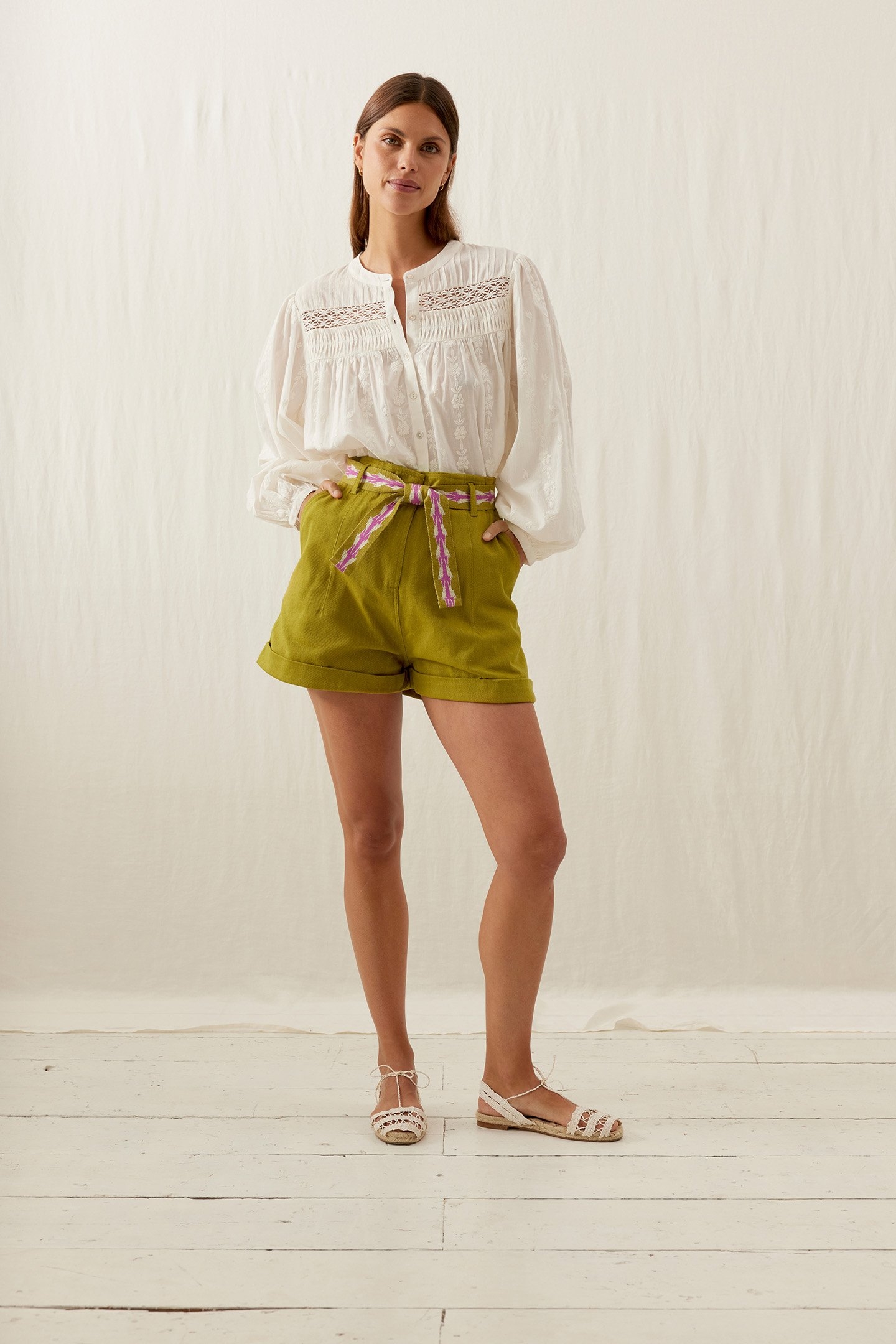 SHORTS VIRGINIE MOSS 1