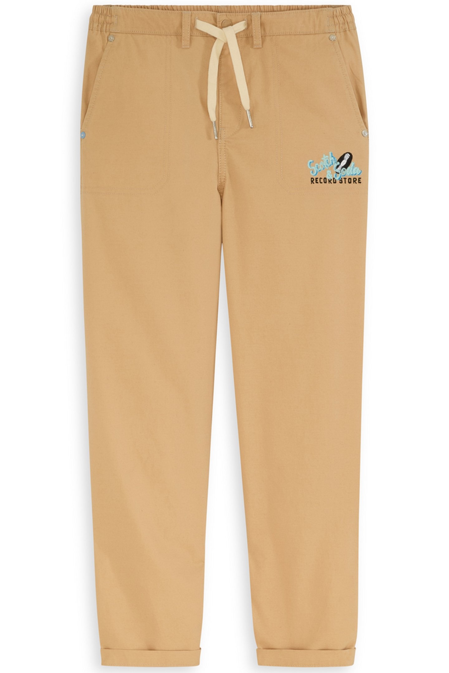 BOYS HALF PANAMA PANT LT PASTEL BROWN 1
