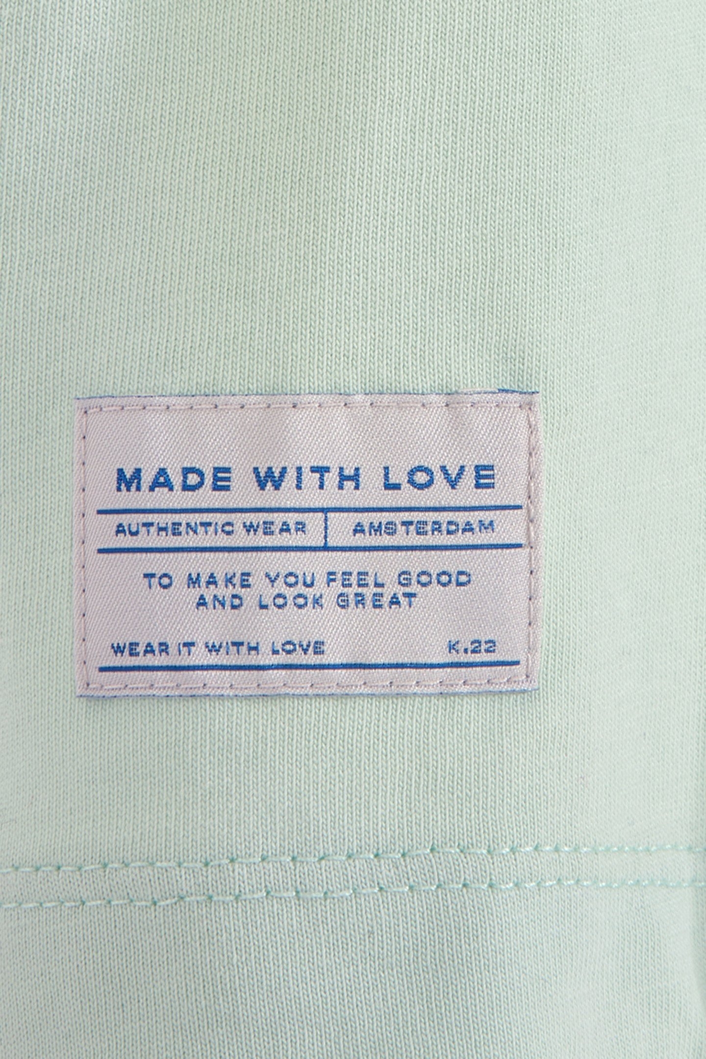 BOYS FASHION TEE LIGHT PASTEL GREEN 4