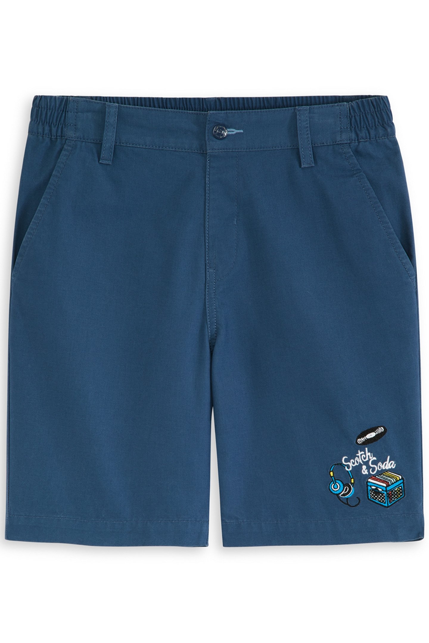 BOYS HALF PANAMA SHORT DARK OBSIDIAN 1