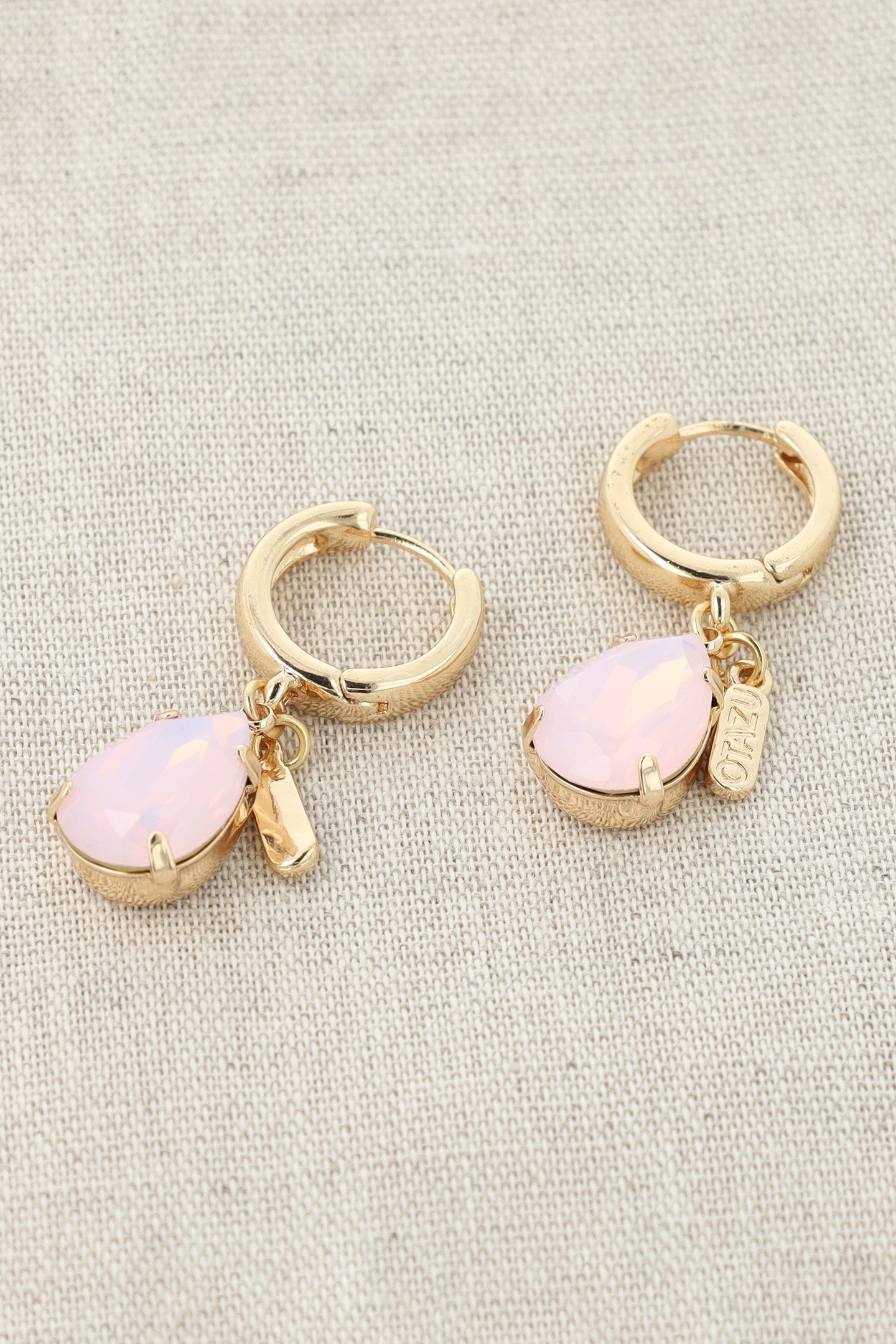 ROSEWATER OPAL DROP EARRINGS 4