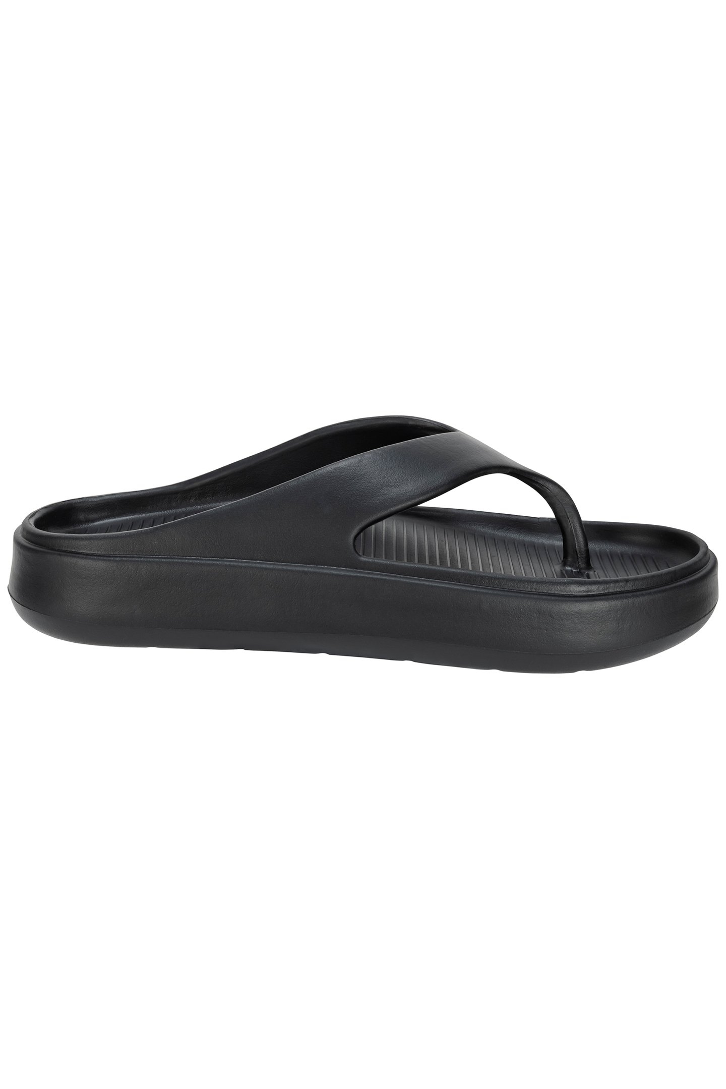 1PK MENS INJECTION FLIP FLOP BLACK 1