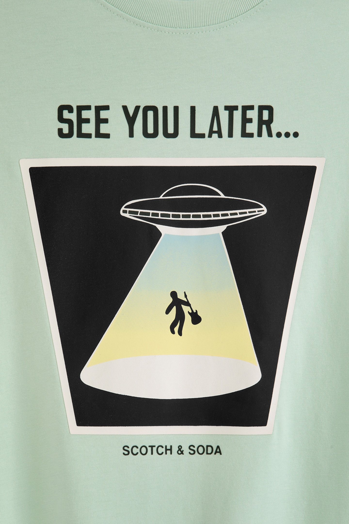 BOYS GRAPHIC T-SHIRT LIGHT PASTEL GREEN 3