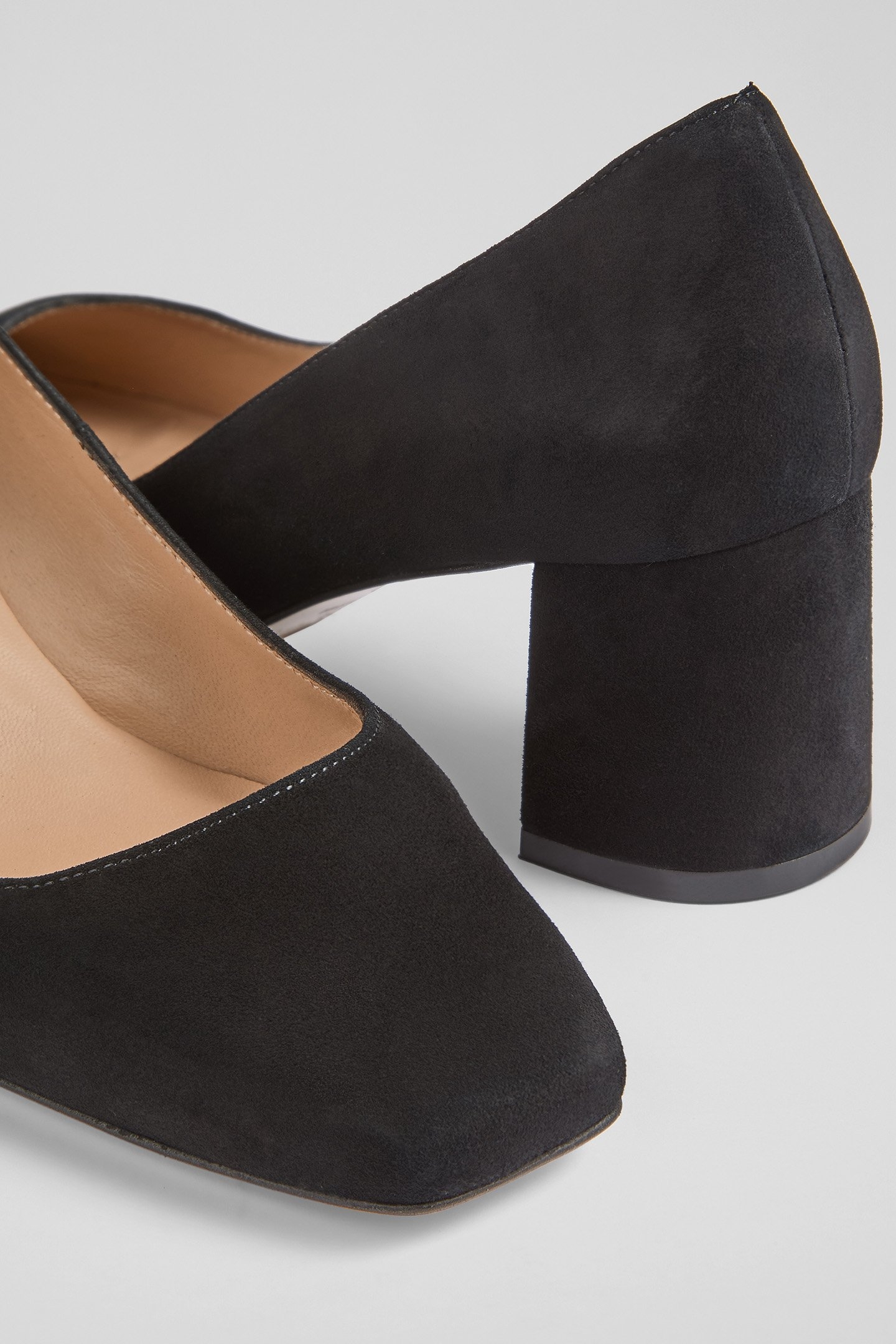 CC SALLY SQUARE TOE COURT BLACK 4