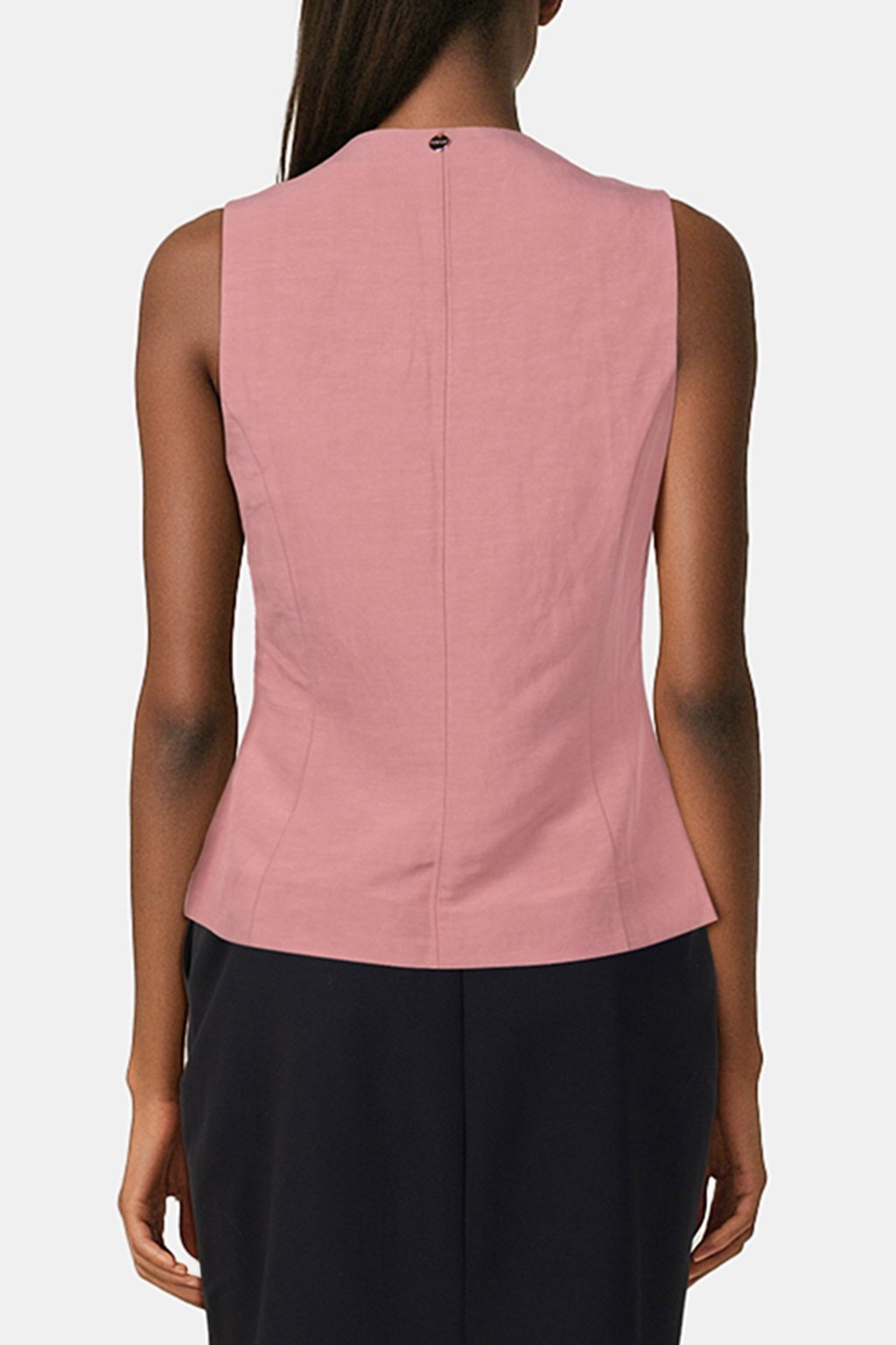 LINEN VEST WOODROSE 2