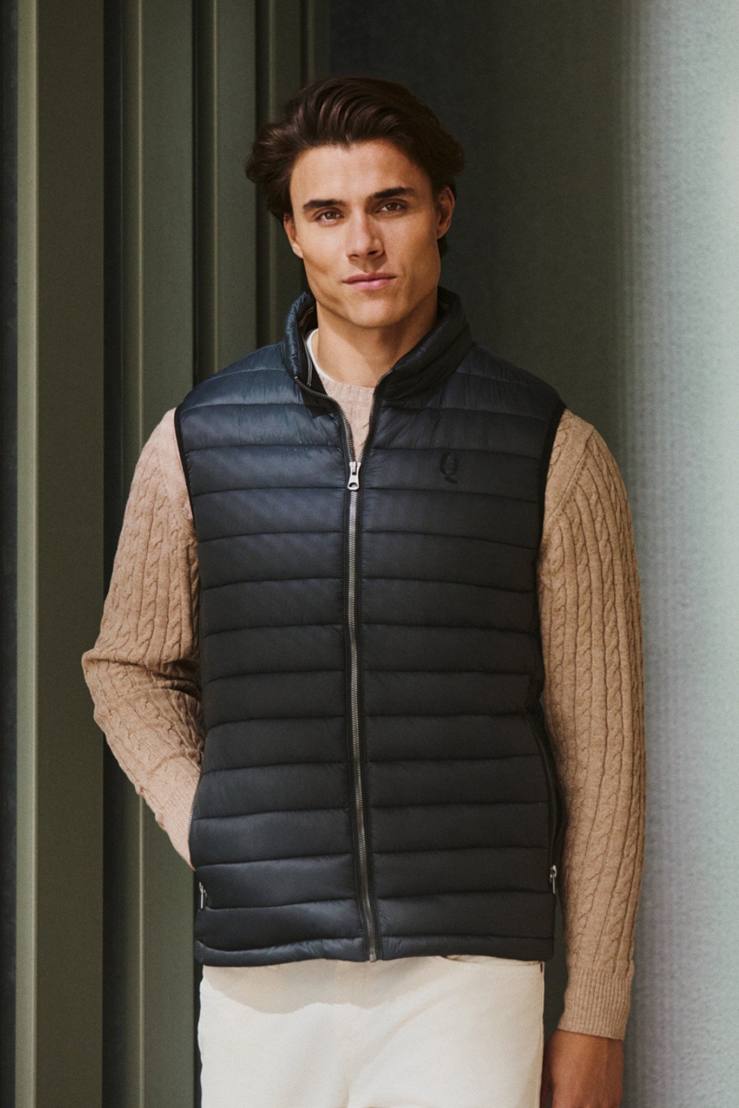 QUOTE BODYWARMER BLACK 1
