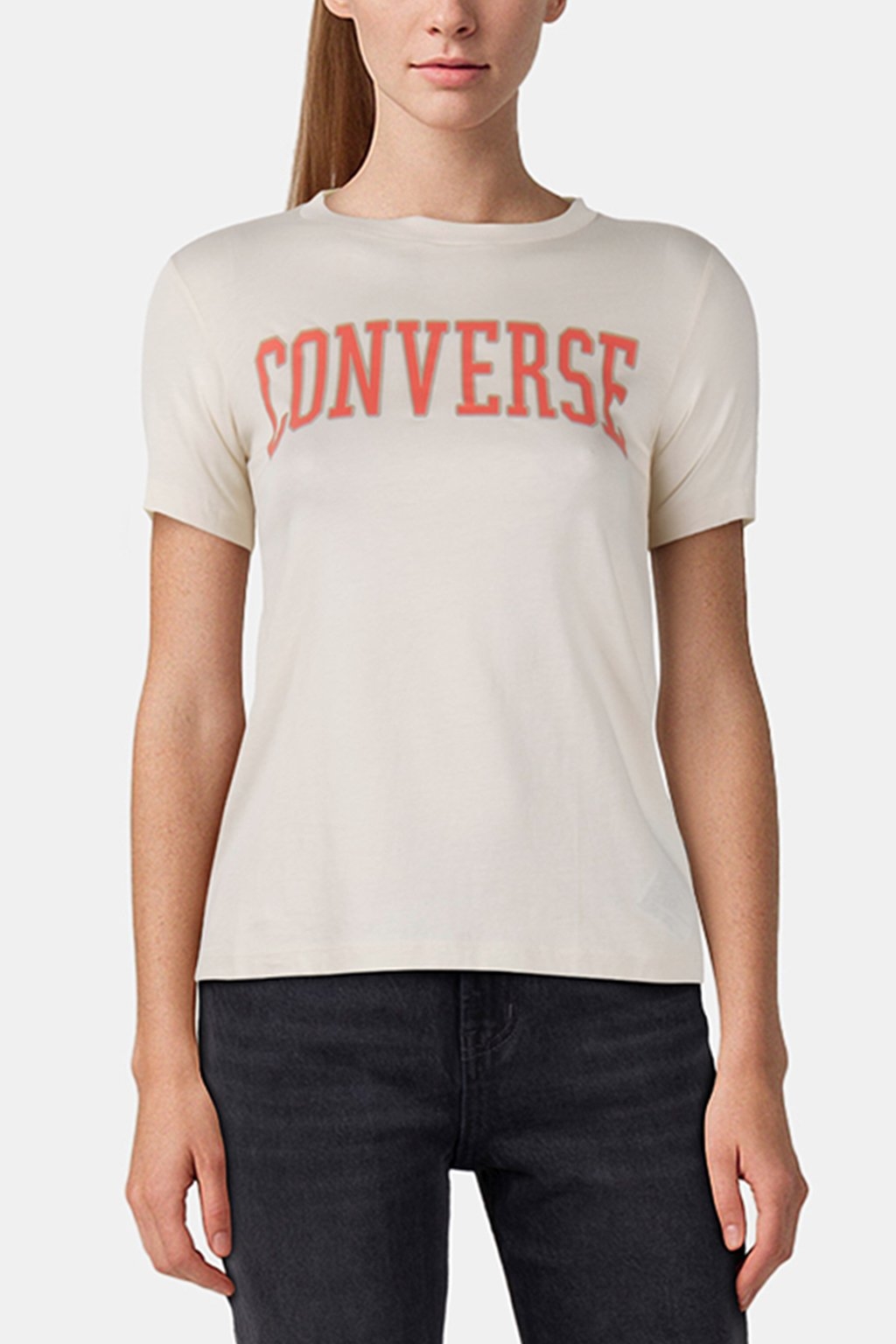 CONVERSE REGULAR TEE CONVERSE EGRET 1