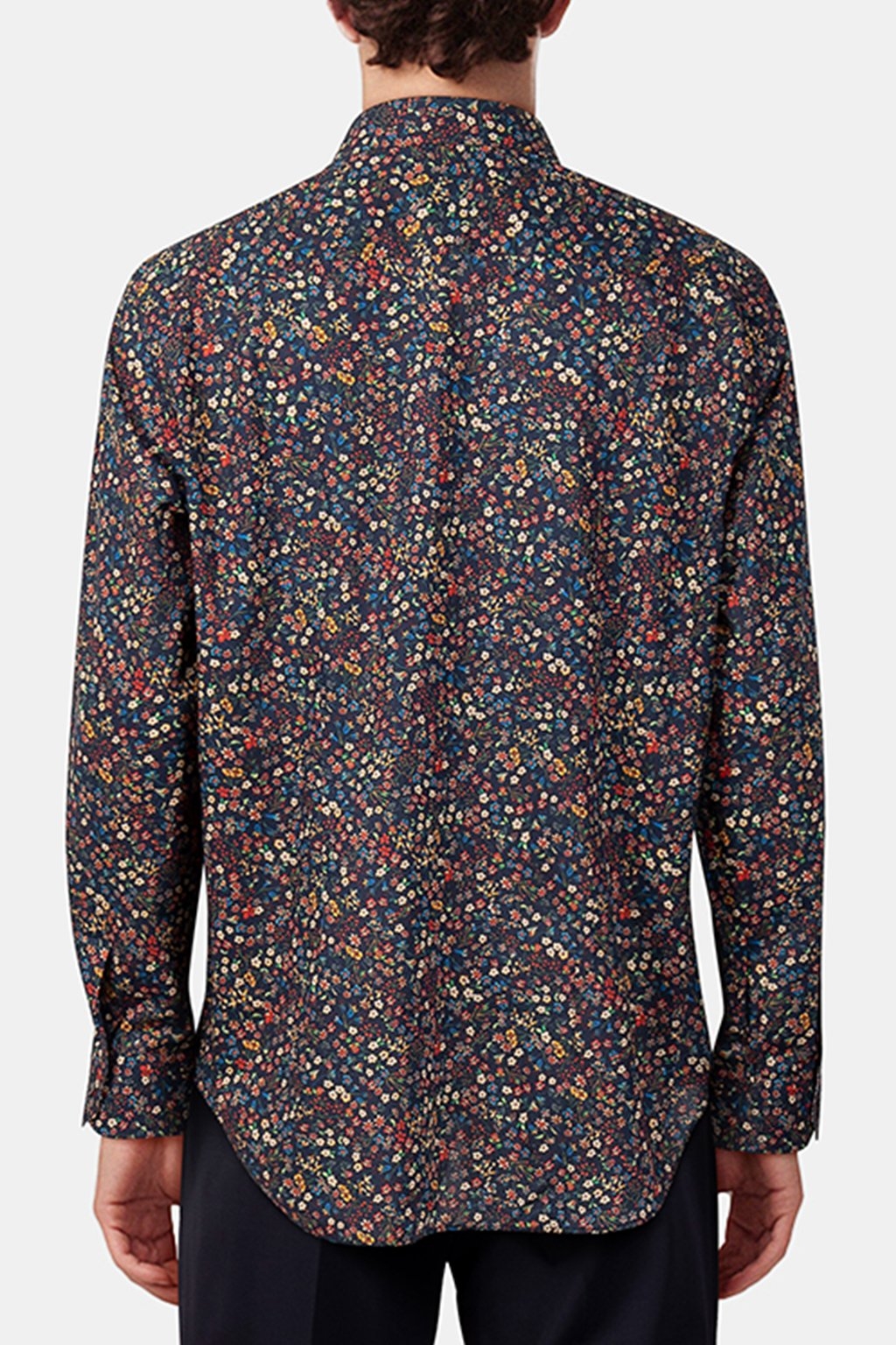 S/C TAILORED FIT SHIRT VERY DARK NAVY 2