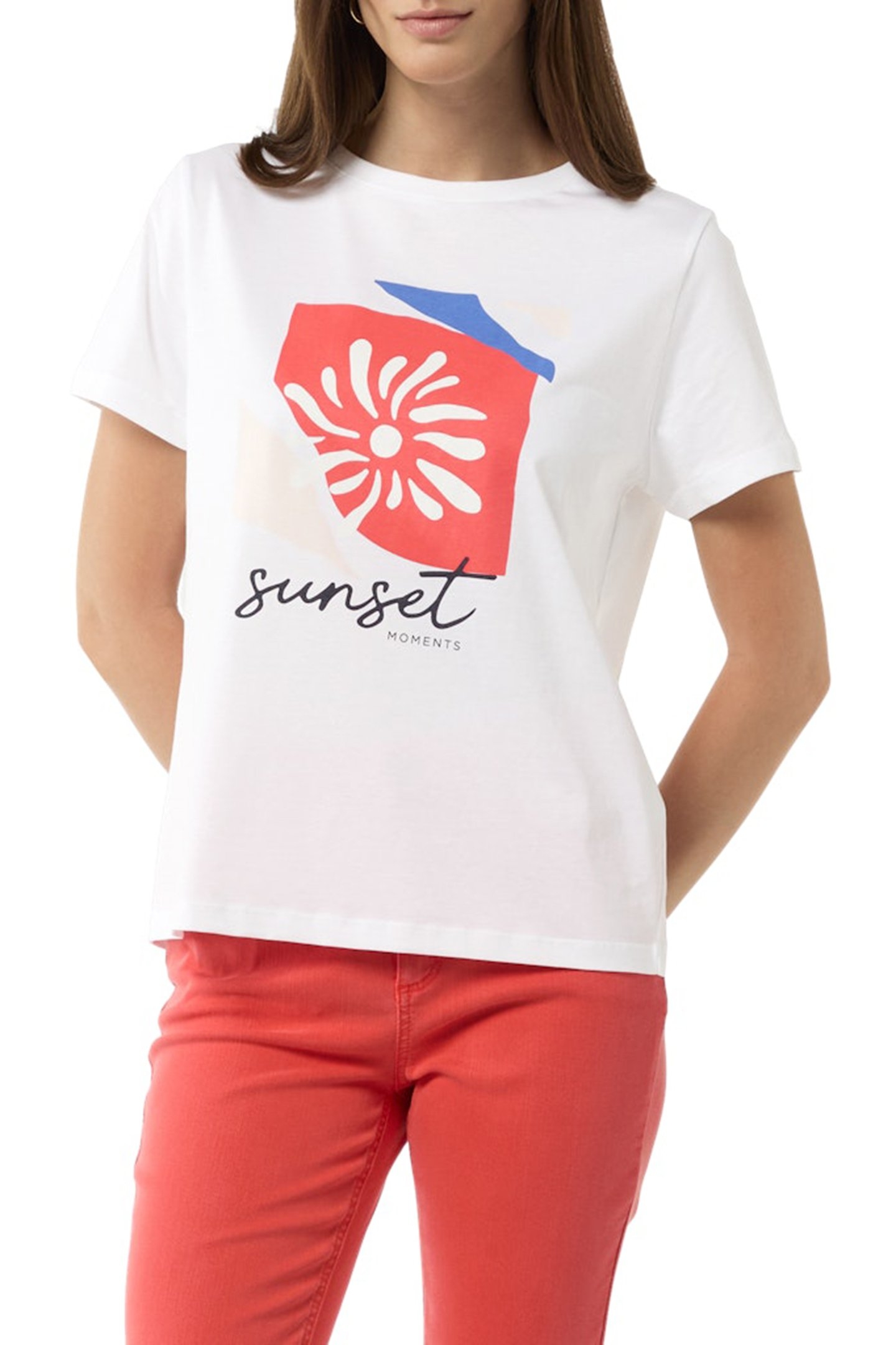 COMMA T-SHIRTS WHITE 1