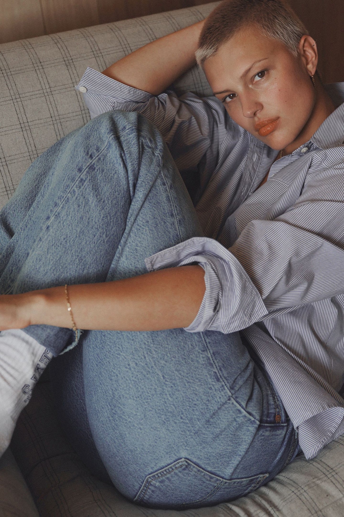 HARLIE NOVELTY BF SHIRT SHAHI D2 STRIPE 8