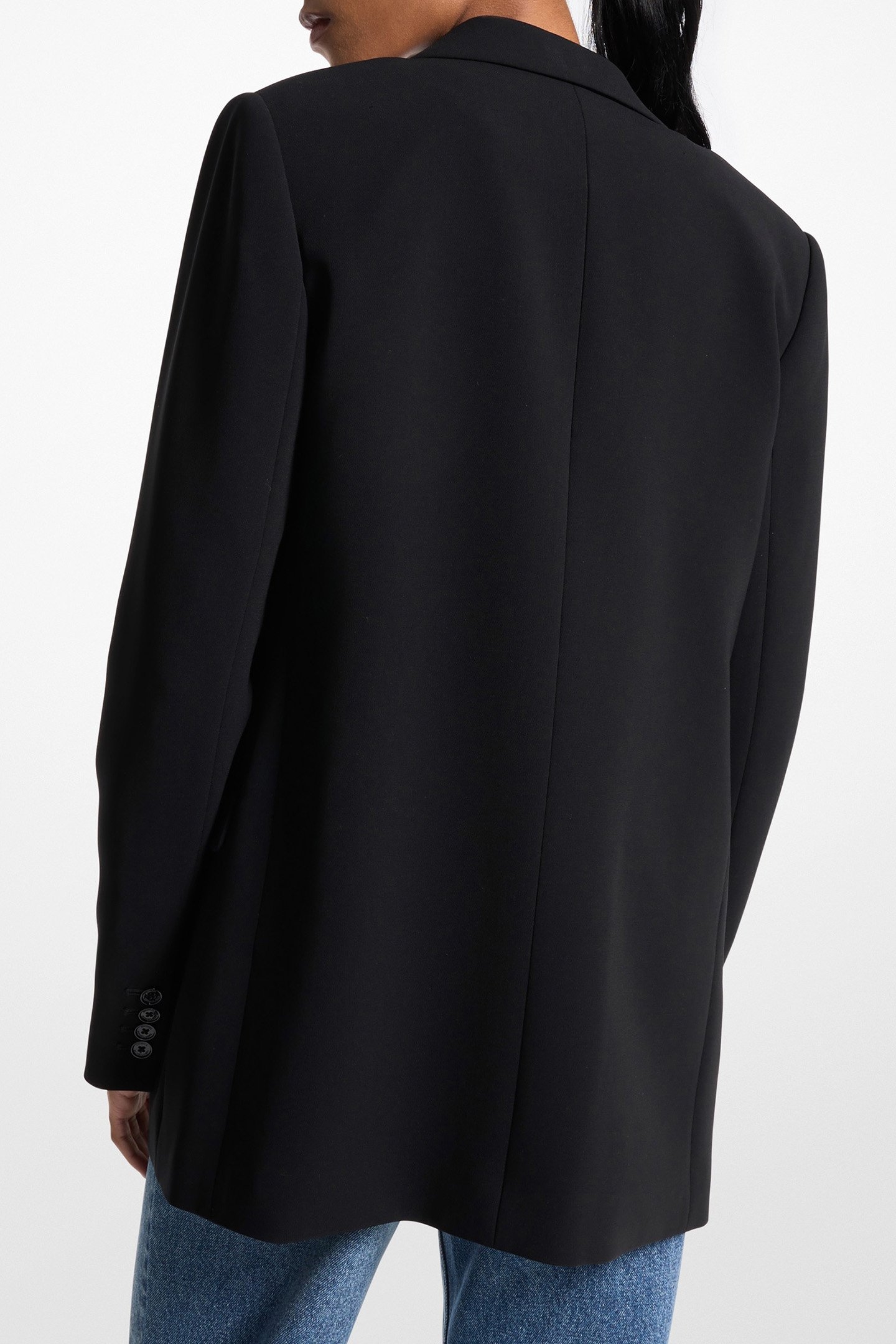 OVERSIZED BLAZER IN BLACK 2