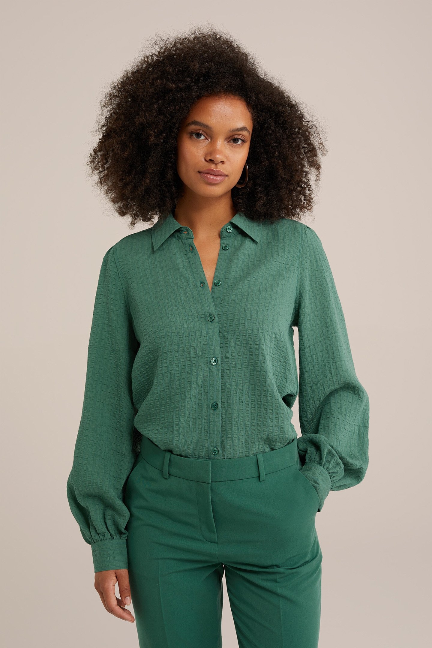 BLOUSE LIGHT GREEN 1