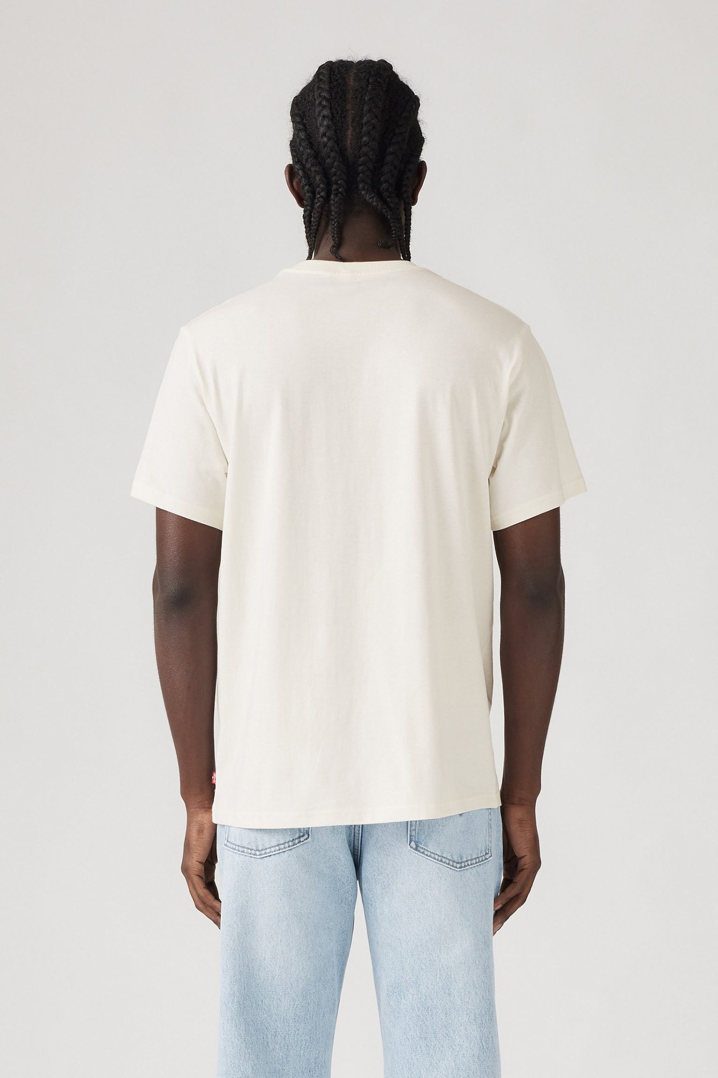 SS RELAXED FIT TEE ARCHIVAL RODEO EGRET 2