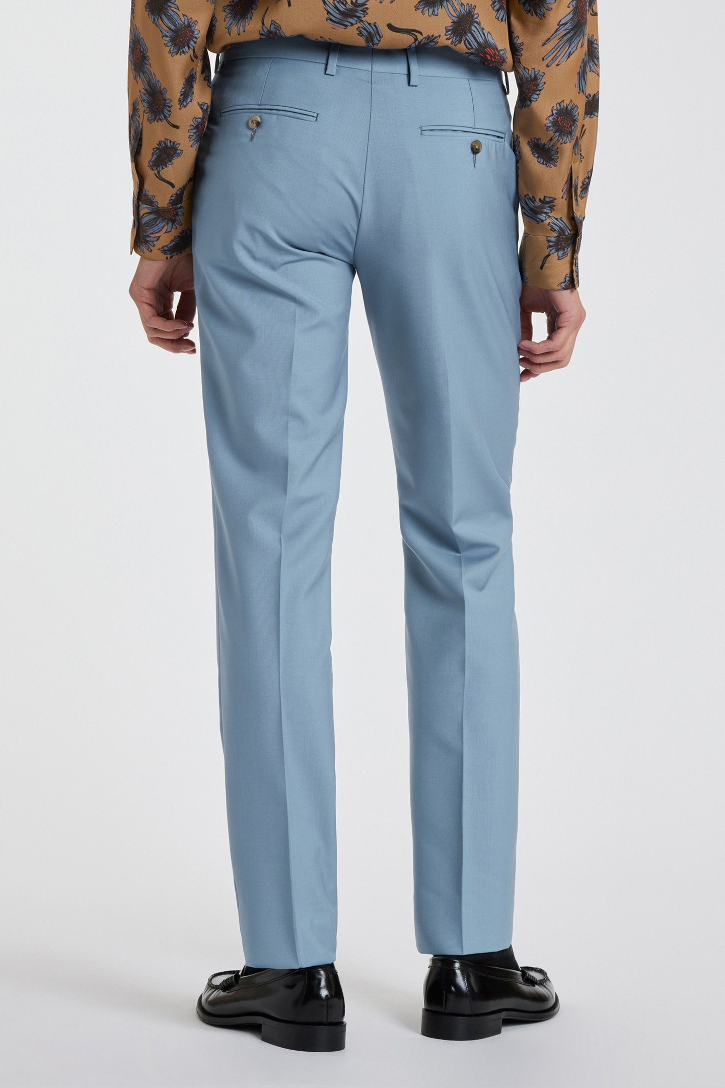 GENTS 2 BUTTON SUIT LIGHT BLUE 5