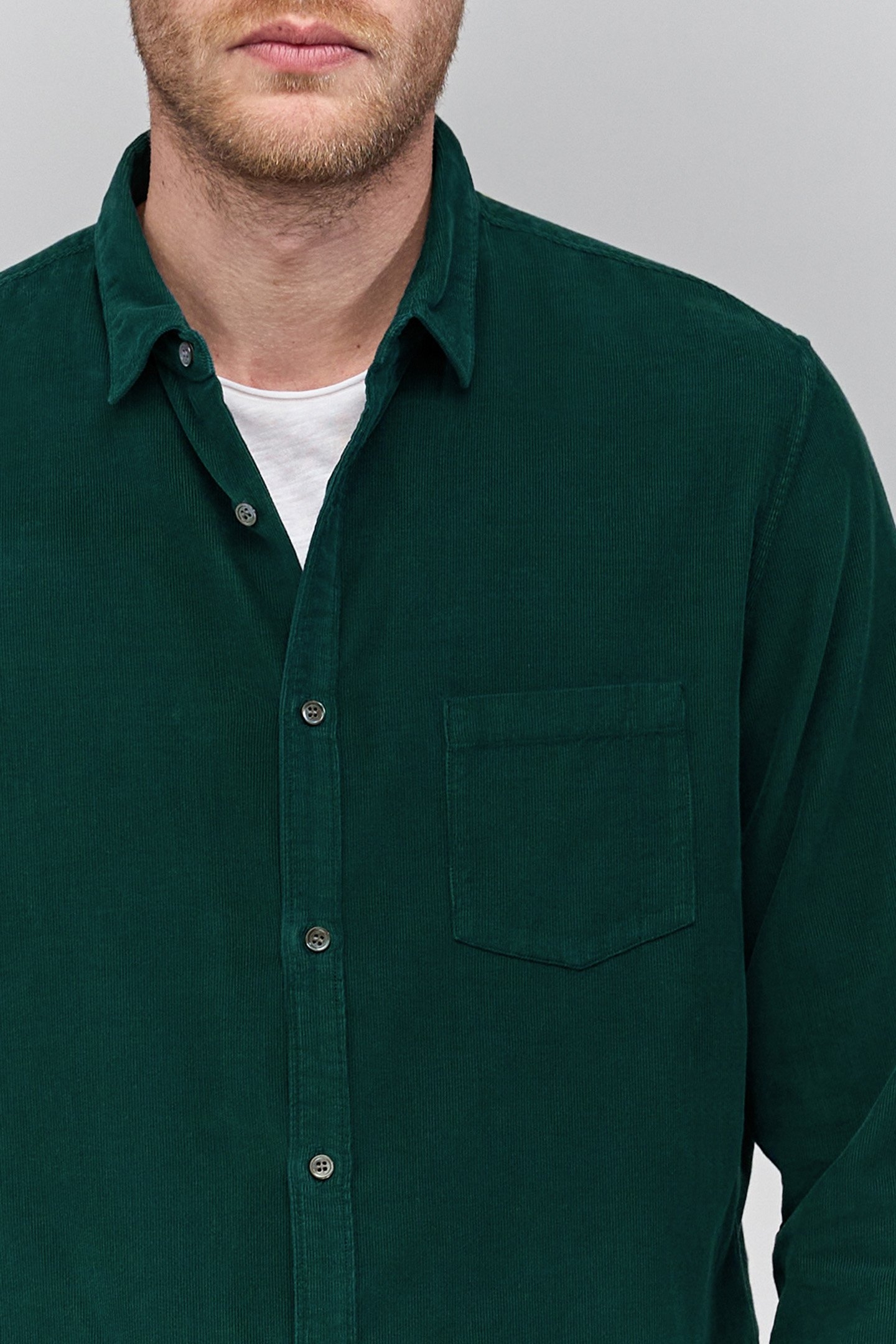 SHIRT GREEN VELVET MILLERAIES 6