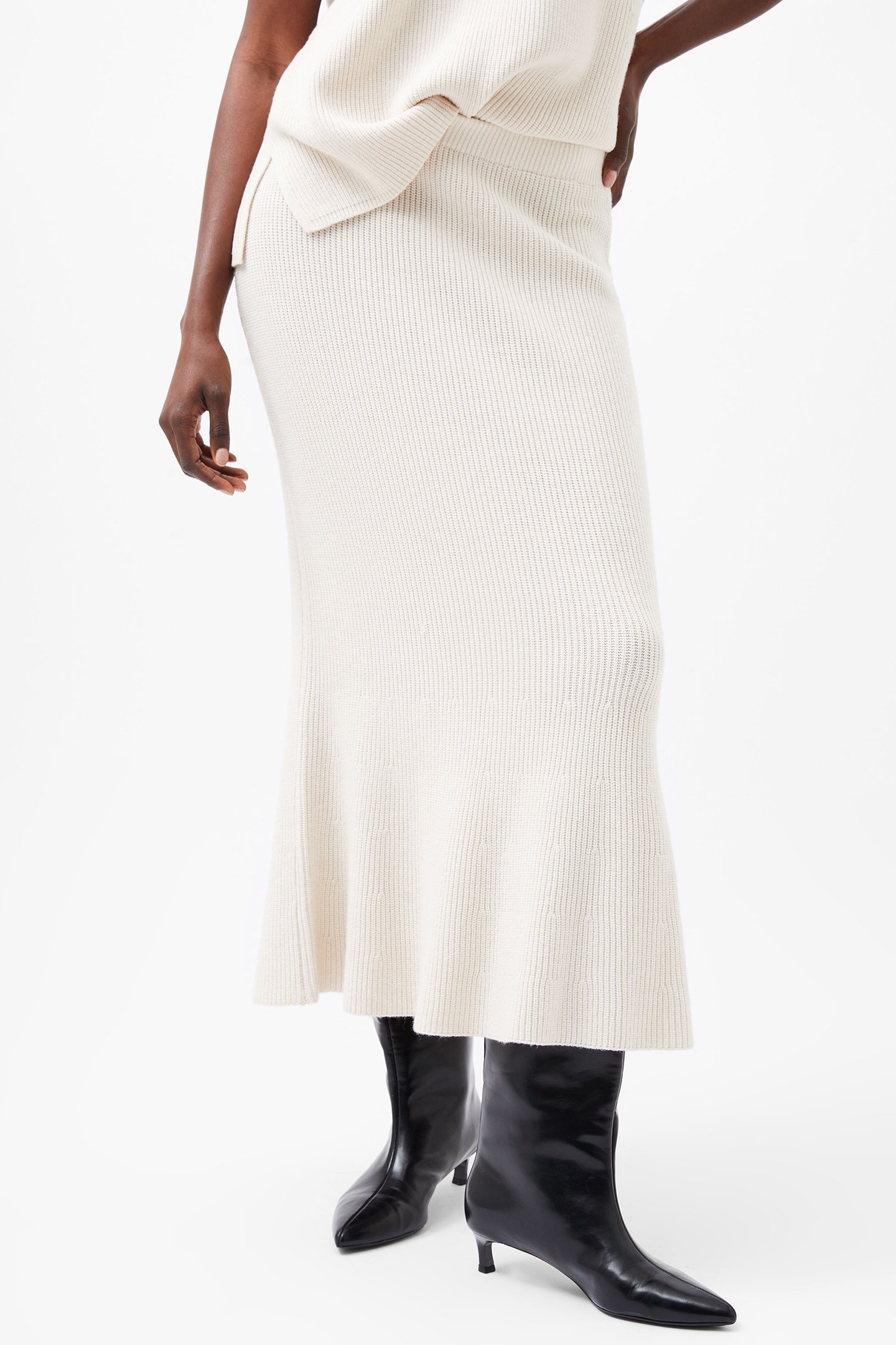 NARIKO SKIRT OATMEAL MEL 1