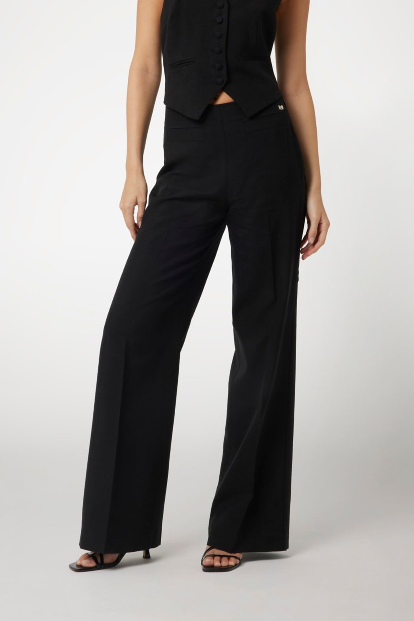 DANIELLE PANT JET BLACK A996 1